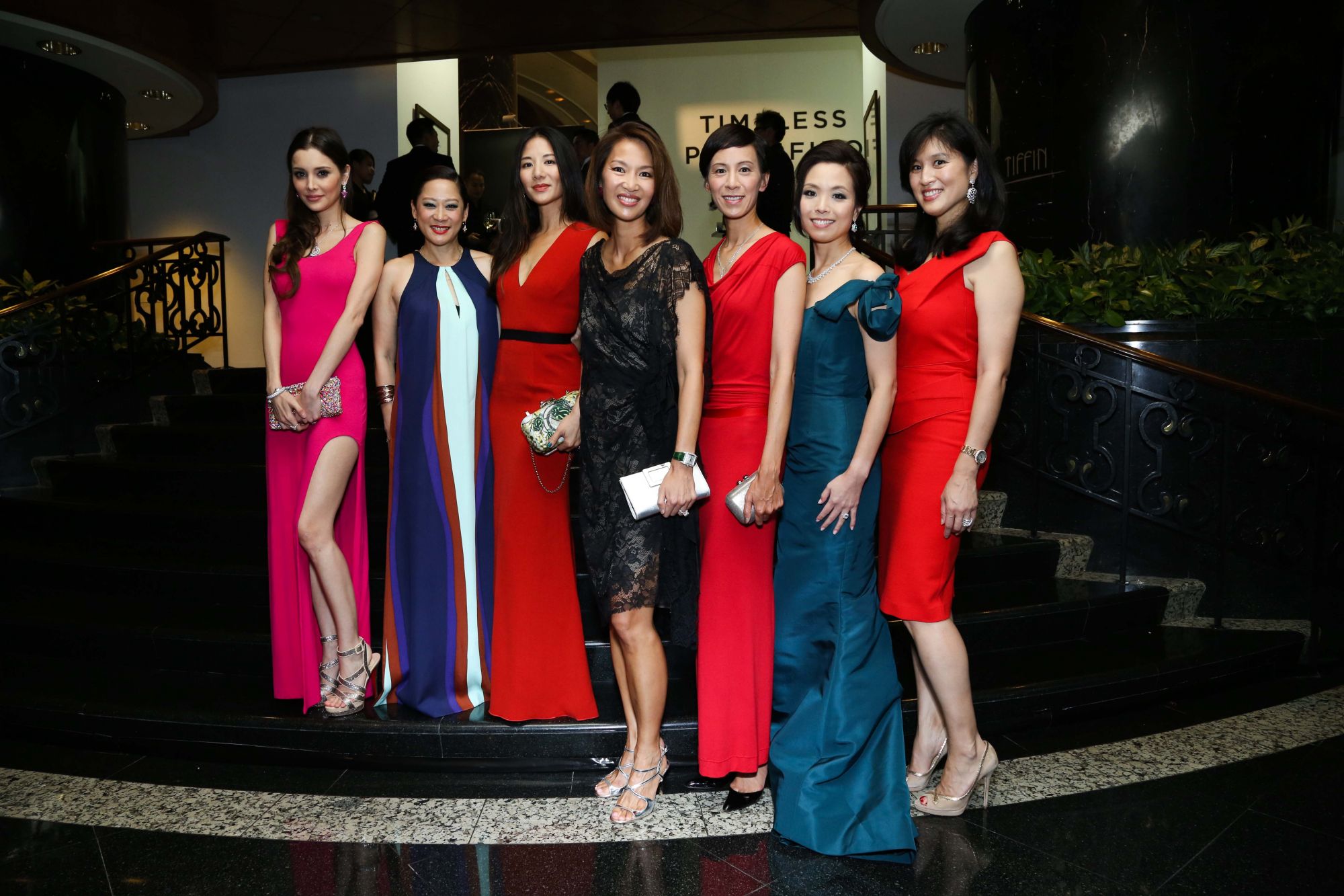 Deborah Hung, Yuda Chan, Audry Ai-Morrow, Yolanda Choy-Tang, Patricia Tung-Gaw, Anne Wang-Liu and Leigh Tung-Chou