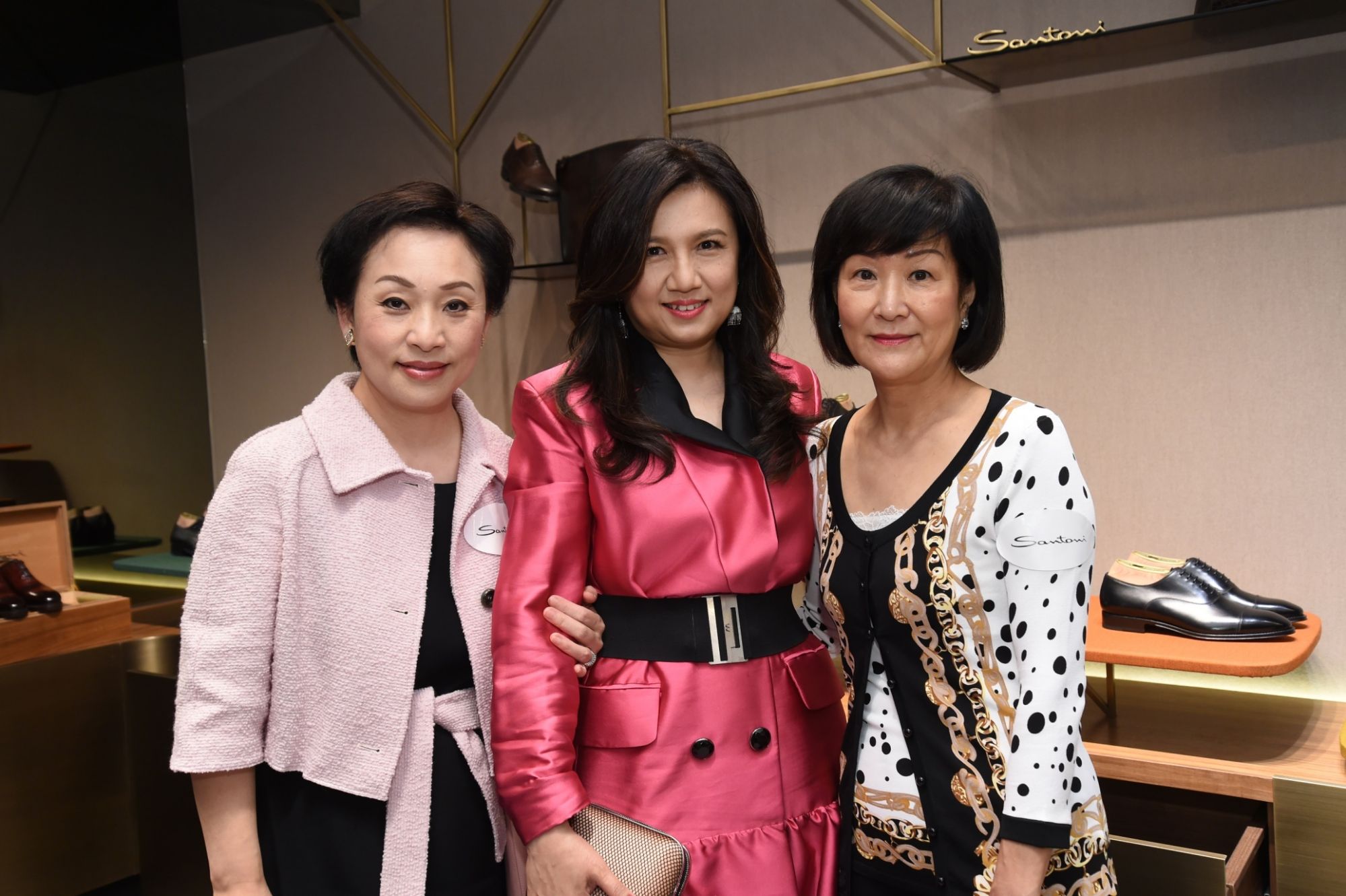 Nina Lam, Angel Chan and Louise Mon