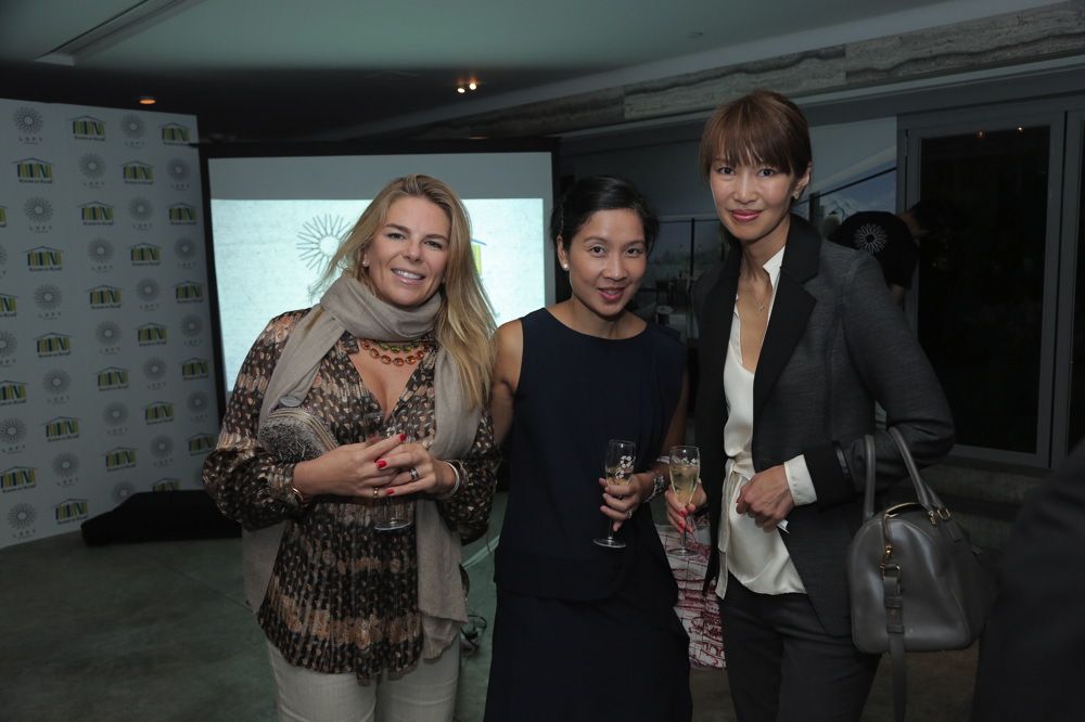 Kate Wilson, Camellia Tan and Yolanda Choy-Tang