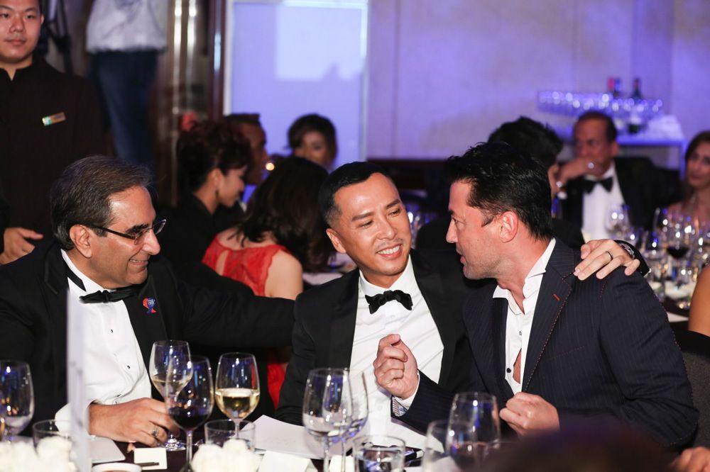 David Harilela, Donnie Yen and Michael Wong