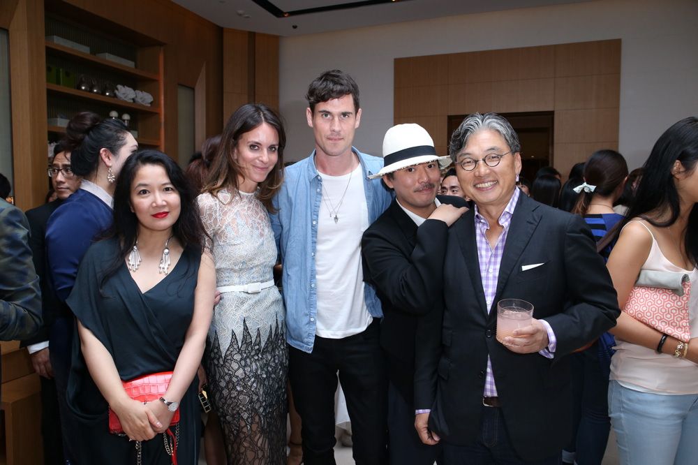 Ling Weng, Alison Loehnis, Miles Freeland, Melvin Chua and David Chu
