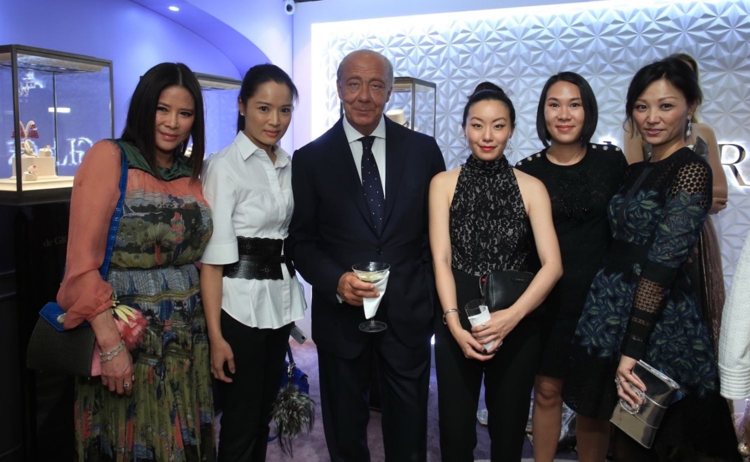 Yvette Yung, Reggie Li-Kwok, Fawaz Gruosi, Ruth Chao, Charmaine Ho and Michelle Cheng-Chan
