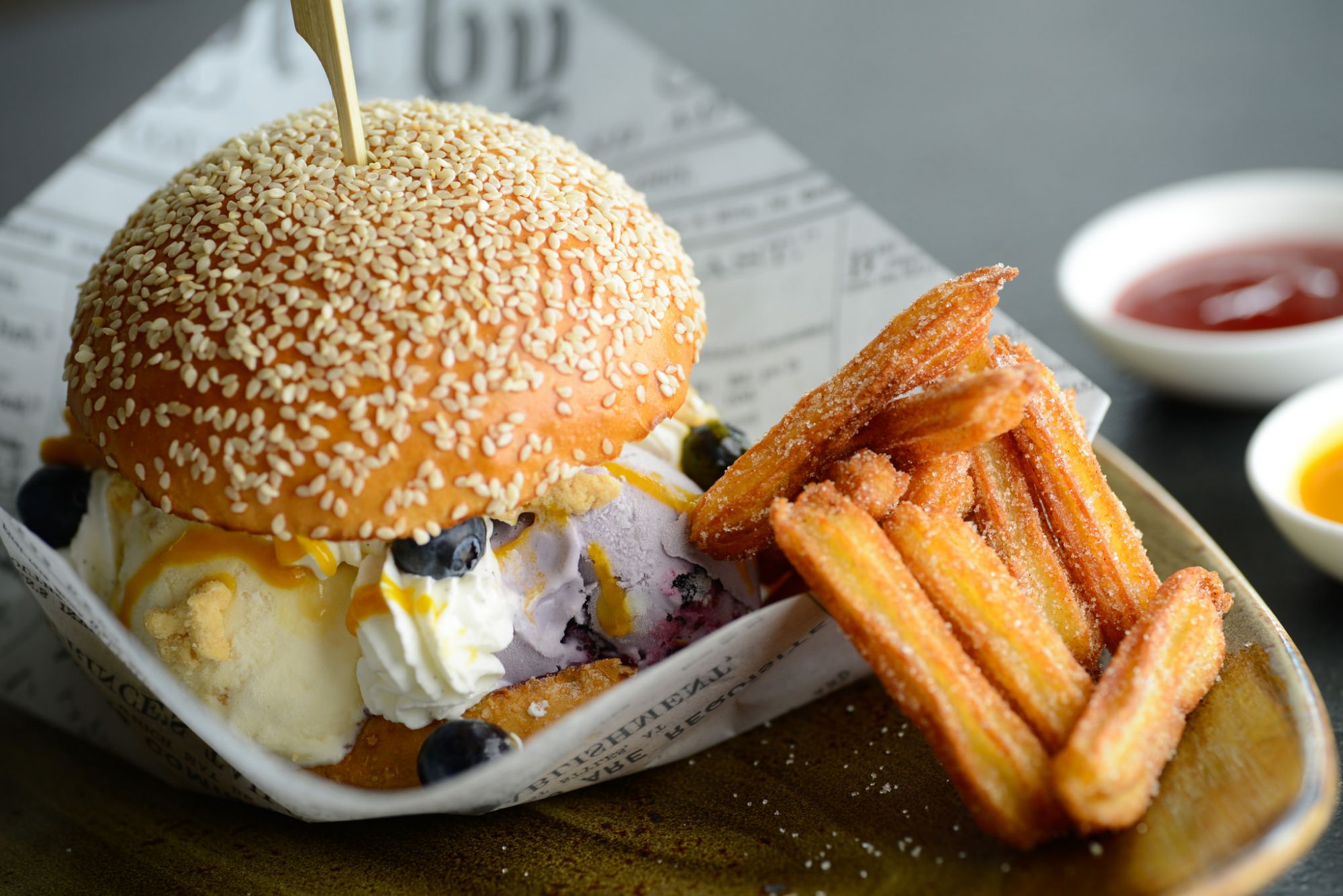 Beat the Heat with Ice Cream Burgers at InterContinental Hong Kong