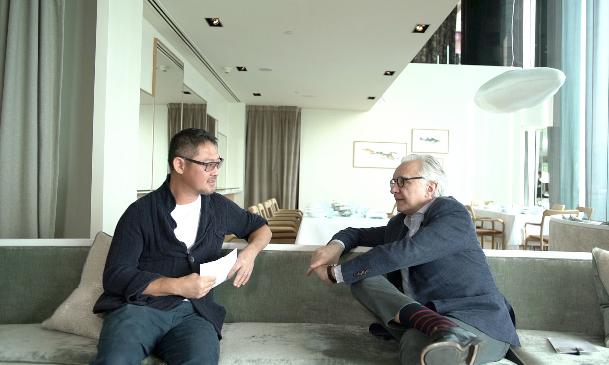 Go Fish with Alain Ducasse and David Lai
