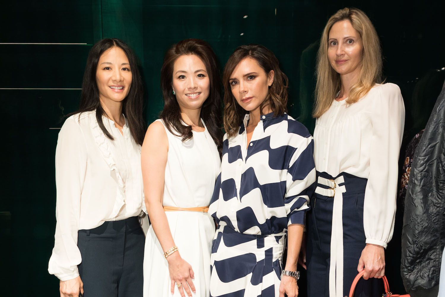 Audry Ai-Morrow, Anne Wang-Liu, Victoria Beckham and Tamara Varga