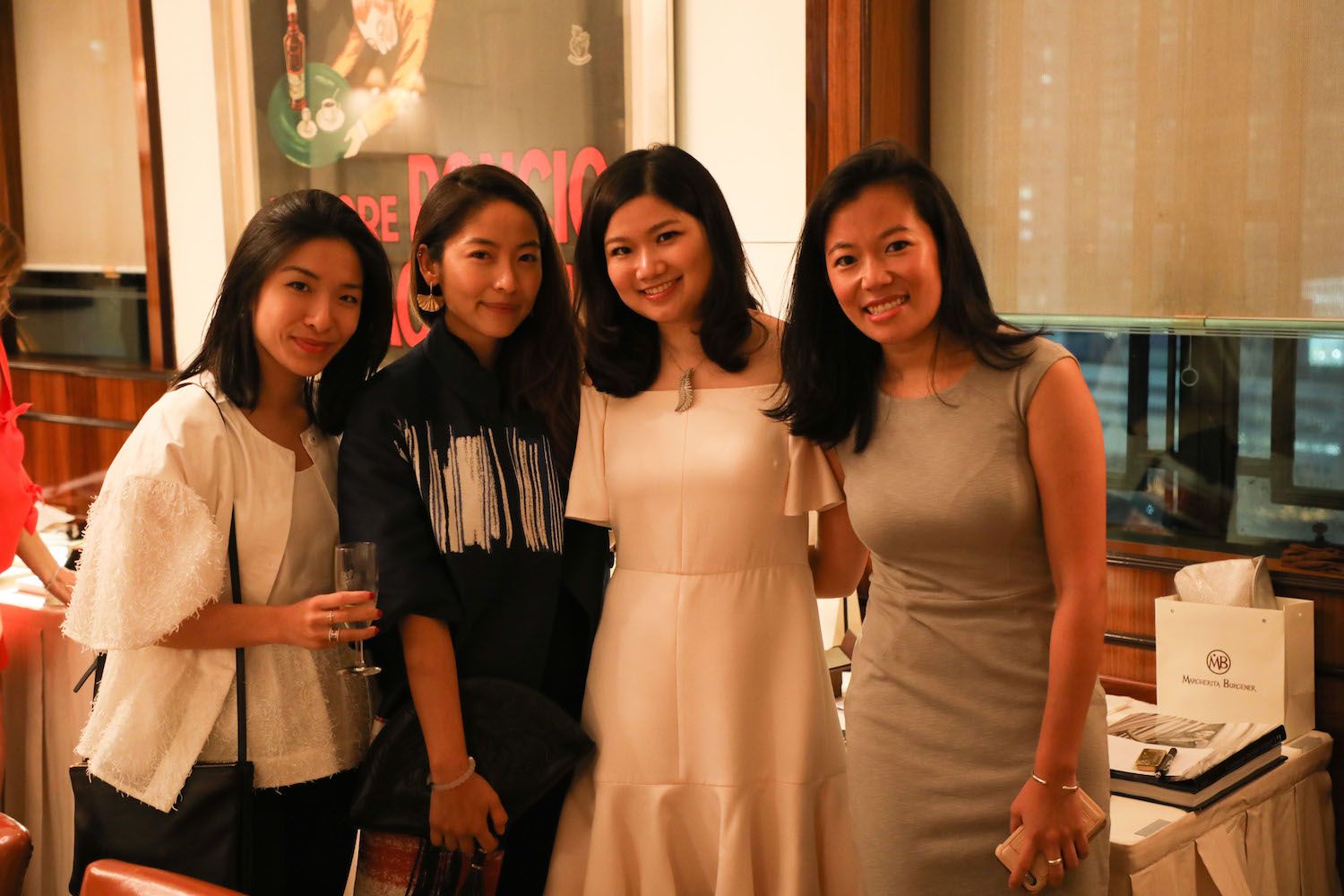 Lois Tien, Charlotte Hwang, Carmen Choi and Xixi Cheng