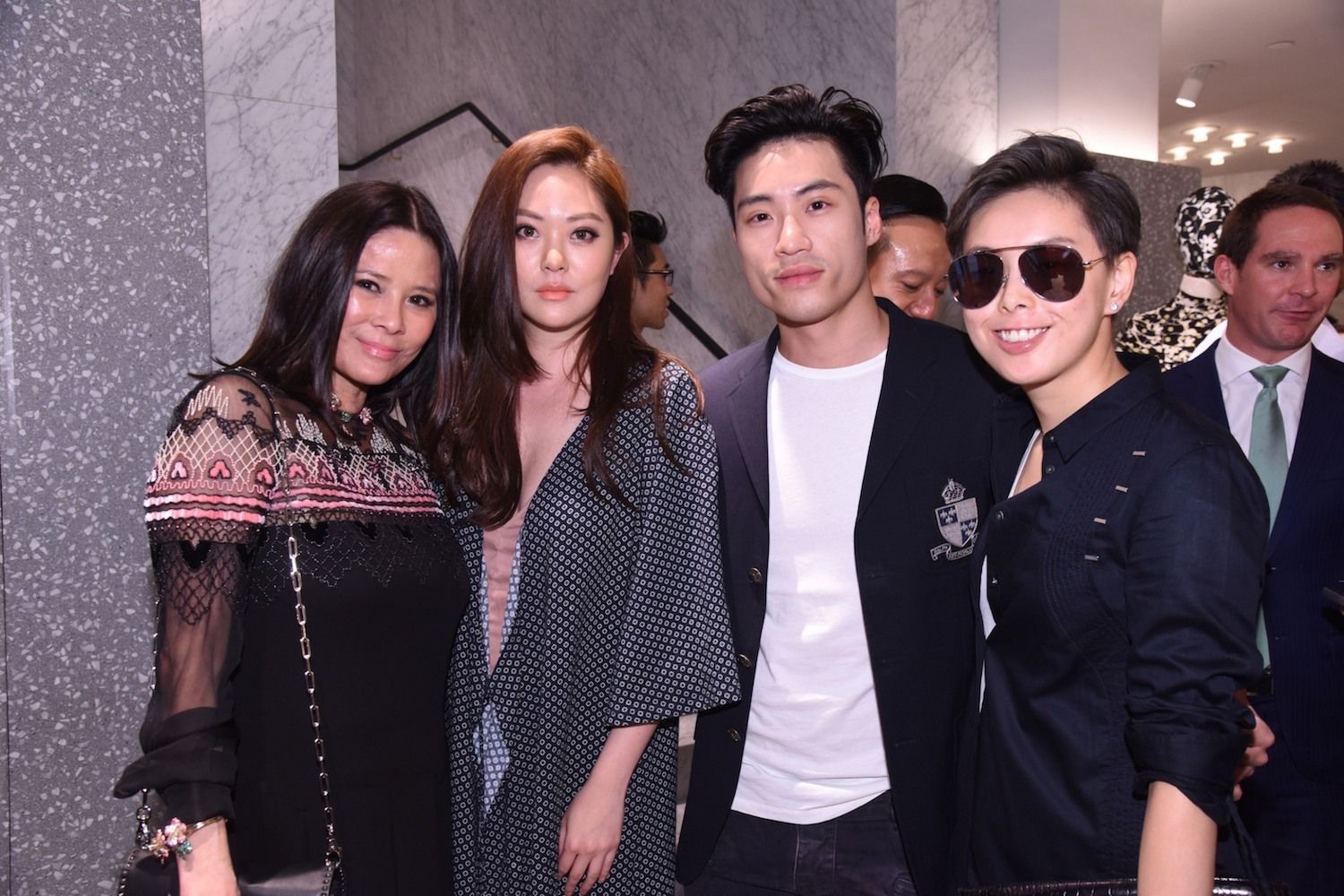 Yvette Yung, René Chu, Loui Lim and Tiffany Chan