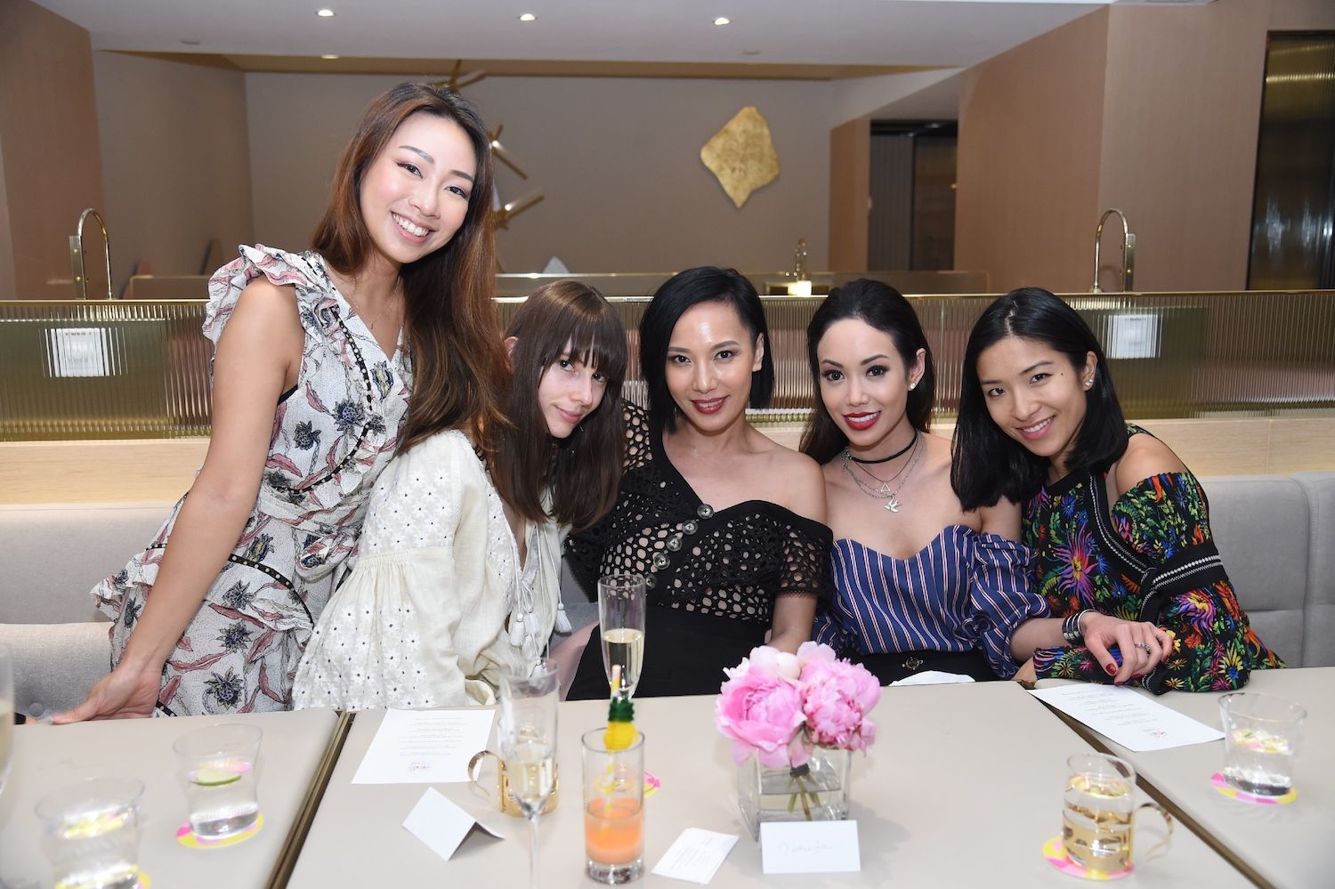 Veronica Lam, Lana Petrusevych, Jaime Ku, Yen Kuok and Lois Tien