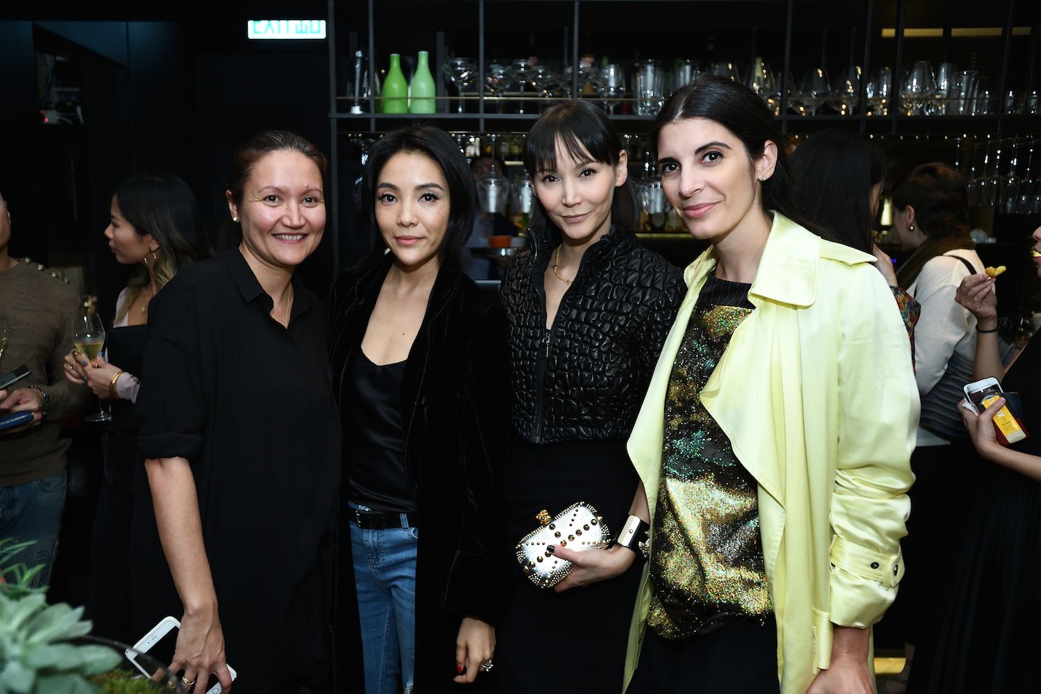 Marika Nanni, Sena Husband, Amanda Strang and Lucia Tait-Tolani