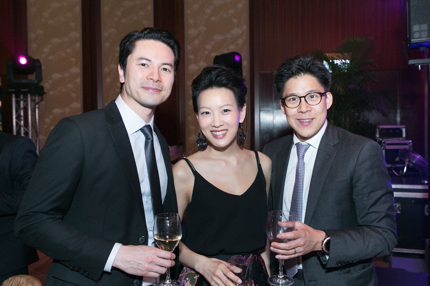 Gus Lee, Joyce Tam and Kenneth Fok
