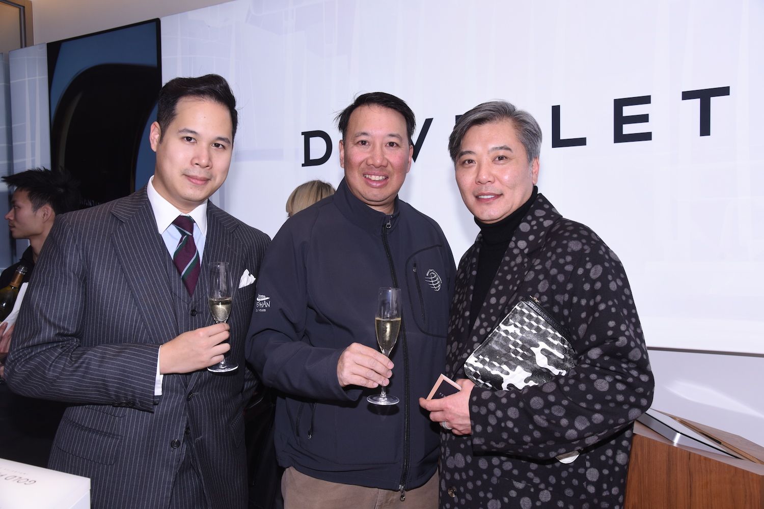 Brandon Chau, Derrick Fung and Peter Cheung