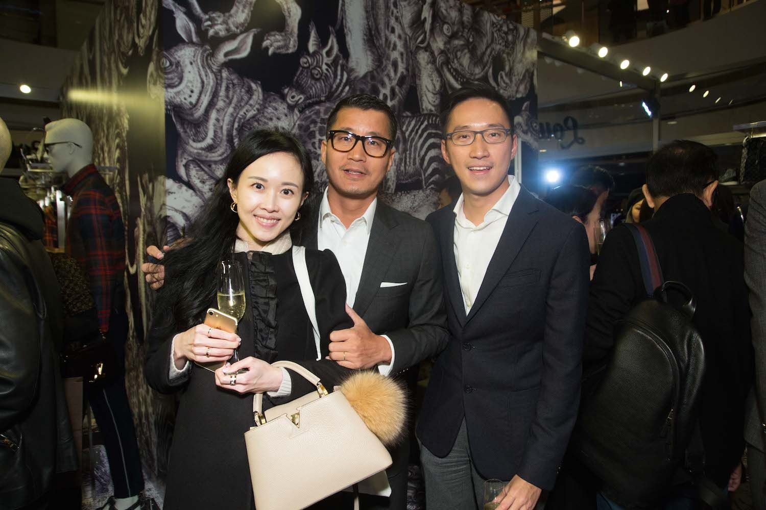 Jacqueline Chow, William Zhao and Evan Chow