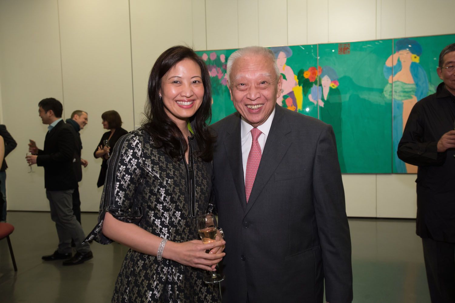 Daphne King-Yao and Tung Chee-hwa