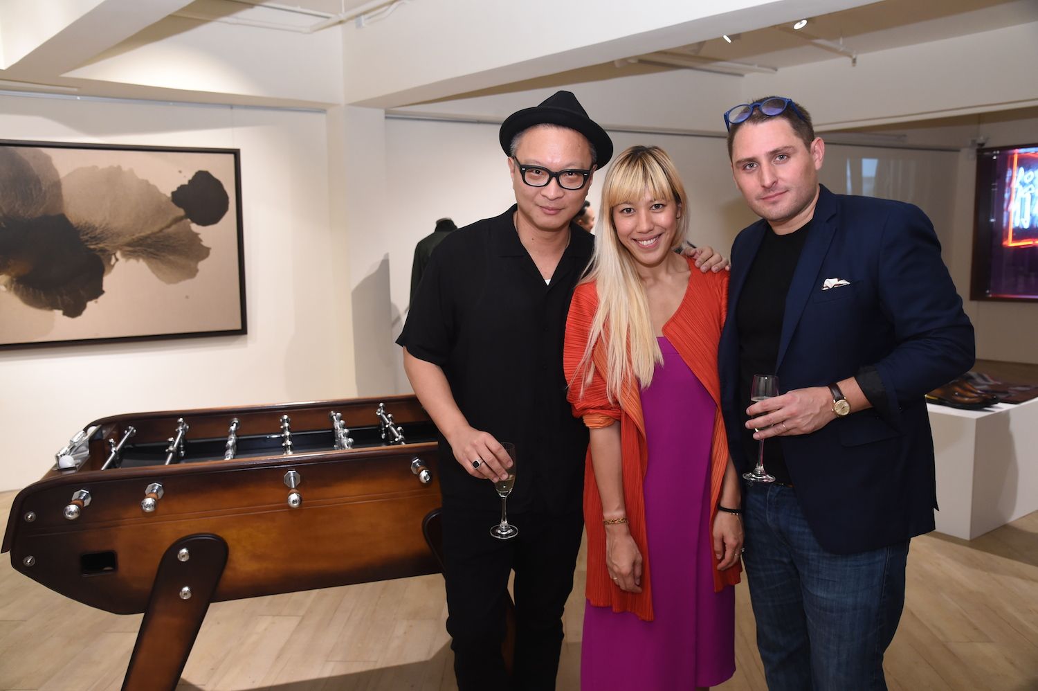 Benedict Ku and Ingrid and Thierry Mandonnaud