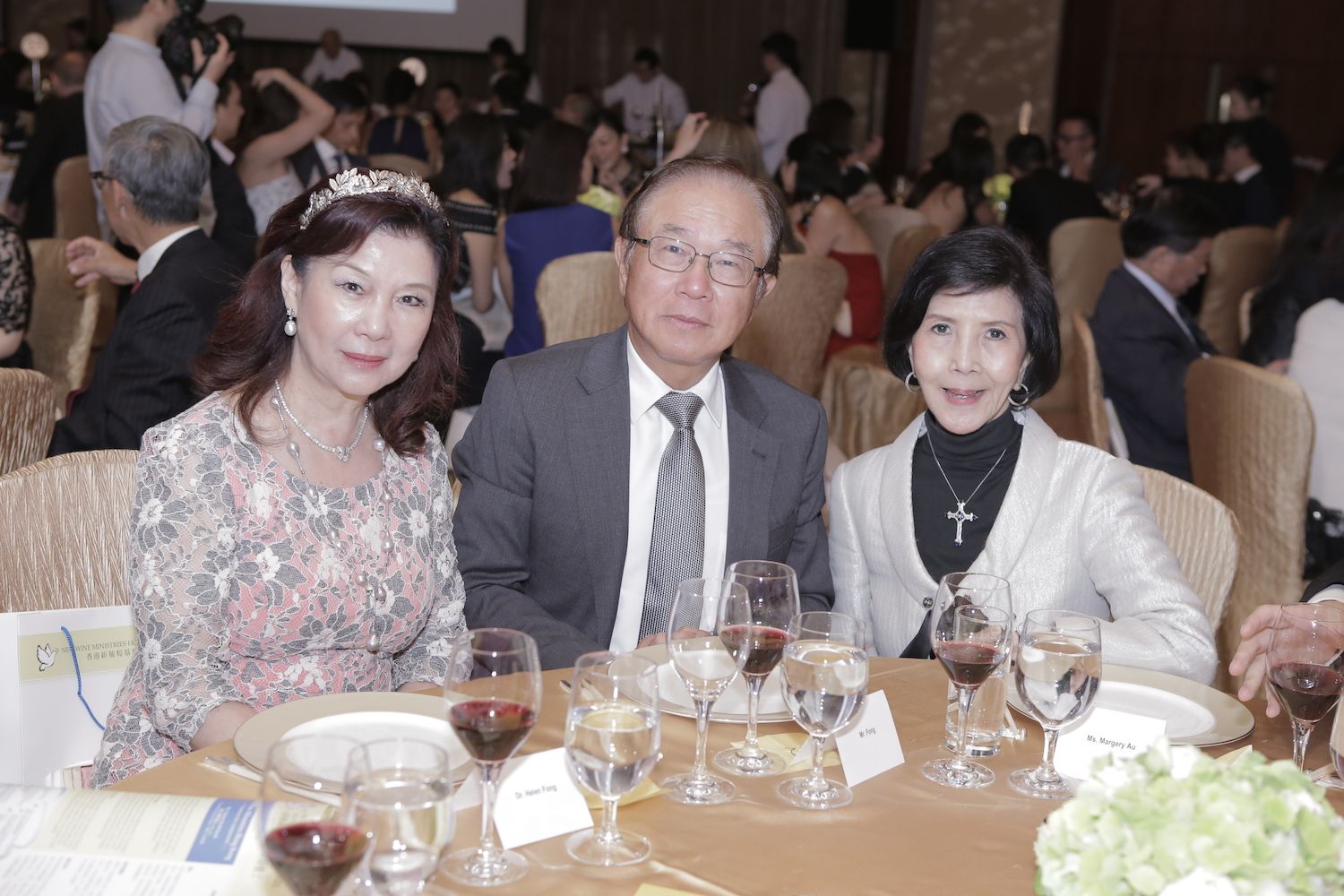 Helen Fong, Kit Fong and Margery Au