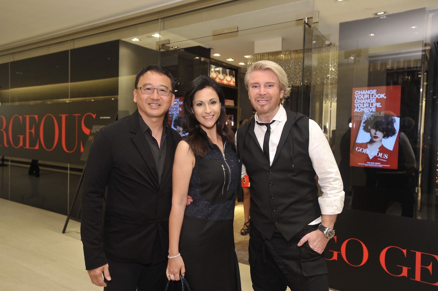 David Lee, Mahnaz Lee, and Kim Robinson