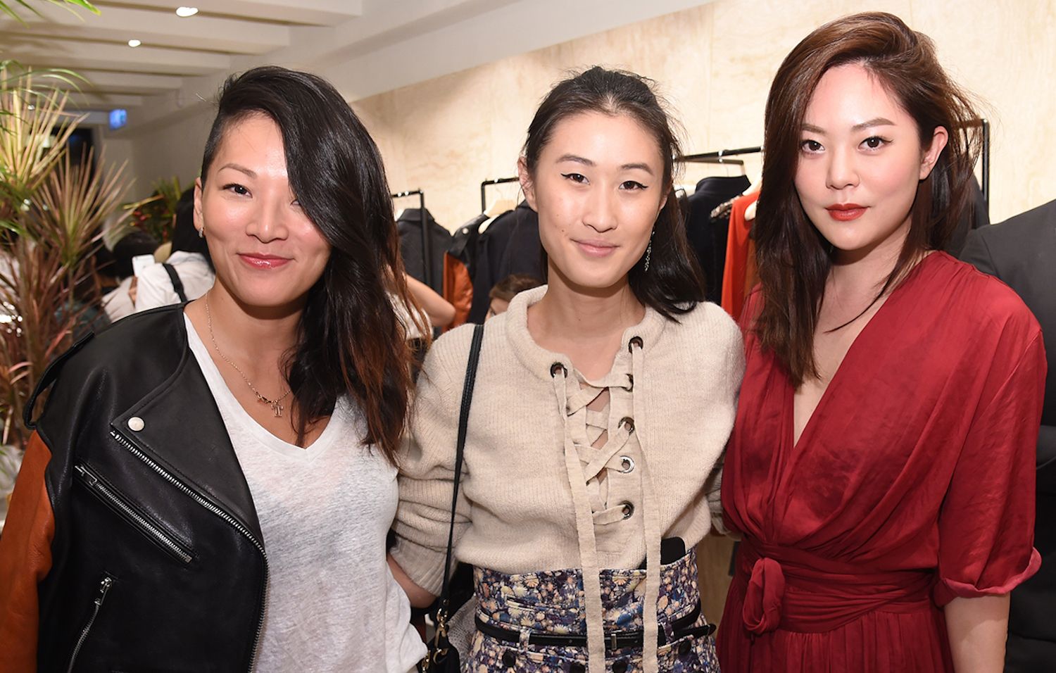 Tina Leung, Justine Lee, and Rene Chu