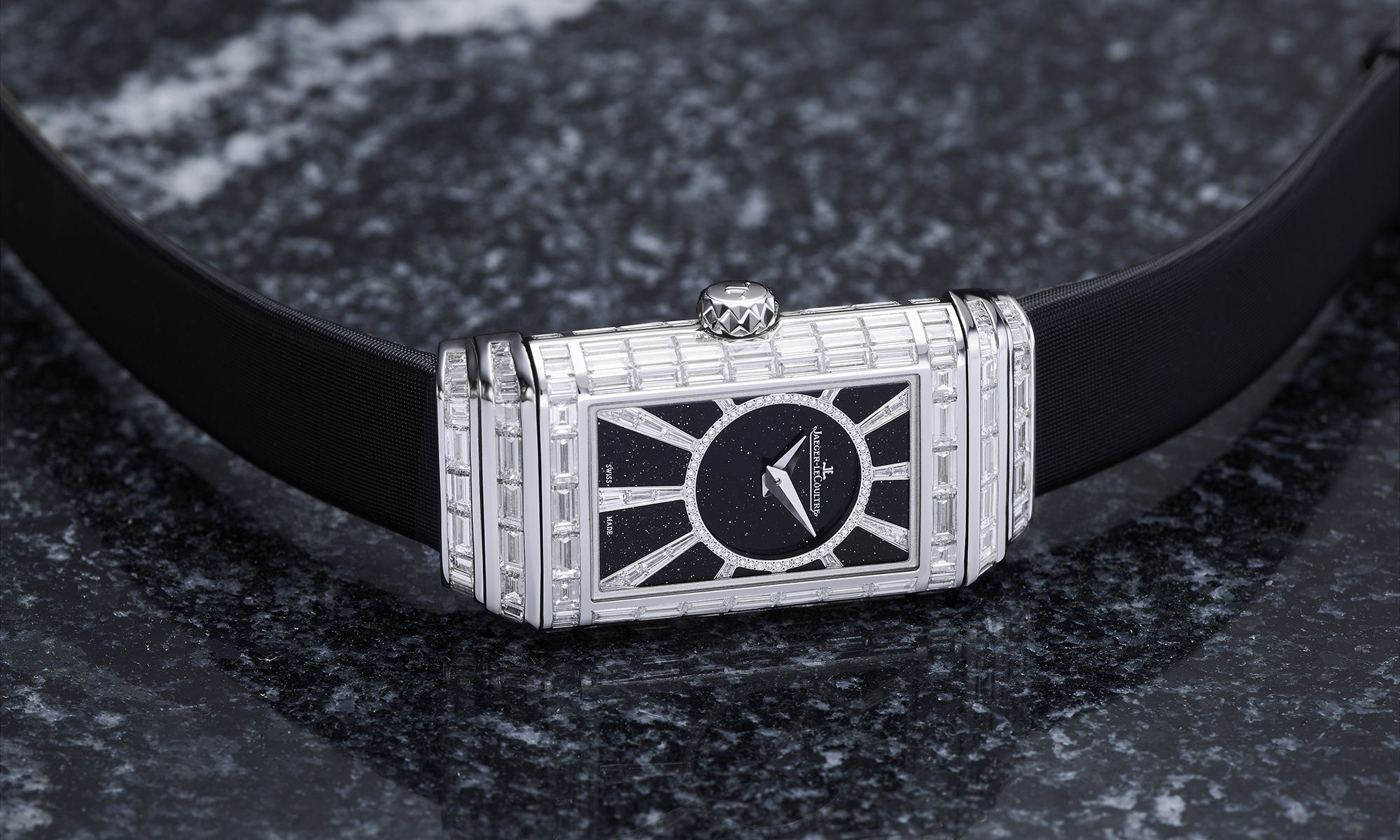 Jaeger-LeCoultre Unveils Diamond-Clad 'Reverso'