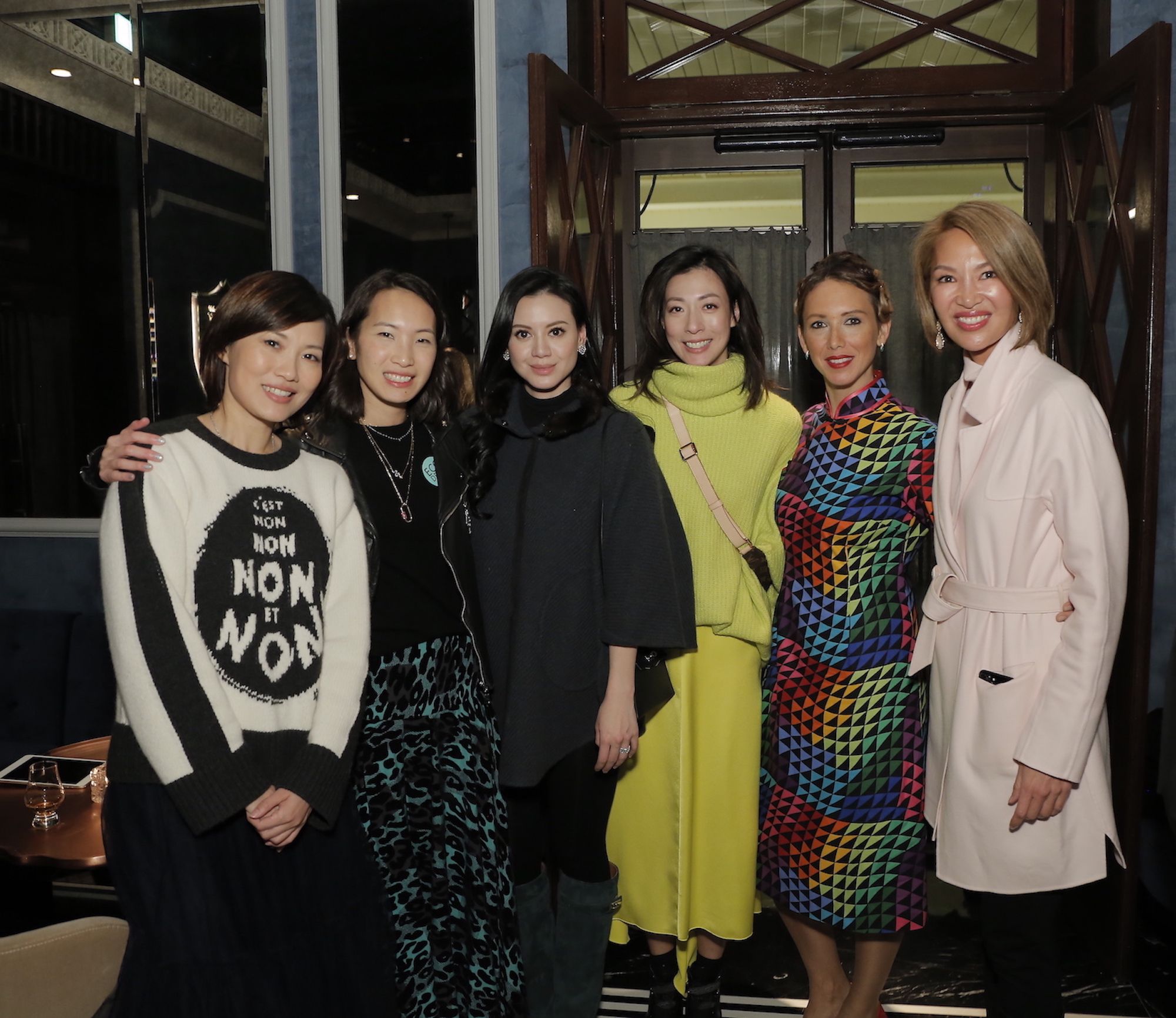 Tansy Lau,-Tom Sabrina Pang-Fung, Emily Lam-Ho, Sherry Fung, Claire Yates, Yolanda Choy-Tang