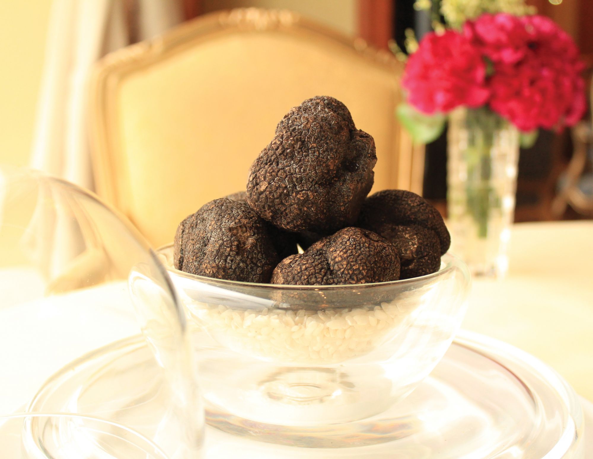 French Black Winter Truffles At Petrus