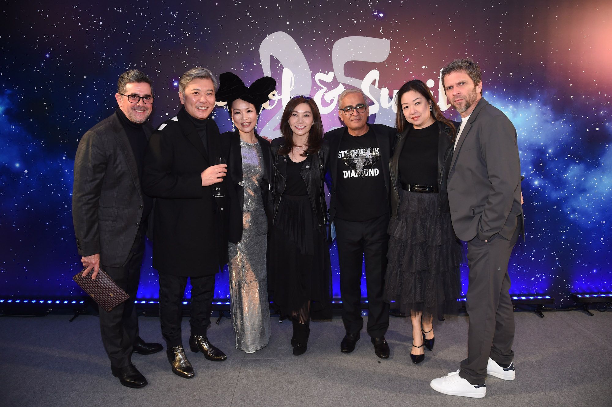 Francisco Anton-Serrano, Peter Cheung, Carol Chugani, Laetitia Yu, Sunil Chugani, Candice Suen-Sieber and Kape Sieber