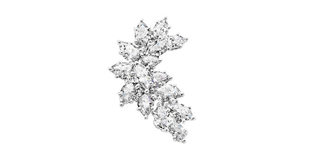Harry Winston Winston Cluster diamonds brooch (Photo: Courtesy of Harry Winston)