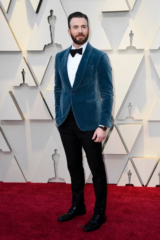 Chris Evans in Tom Ford