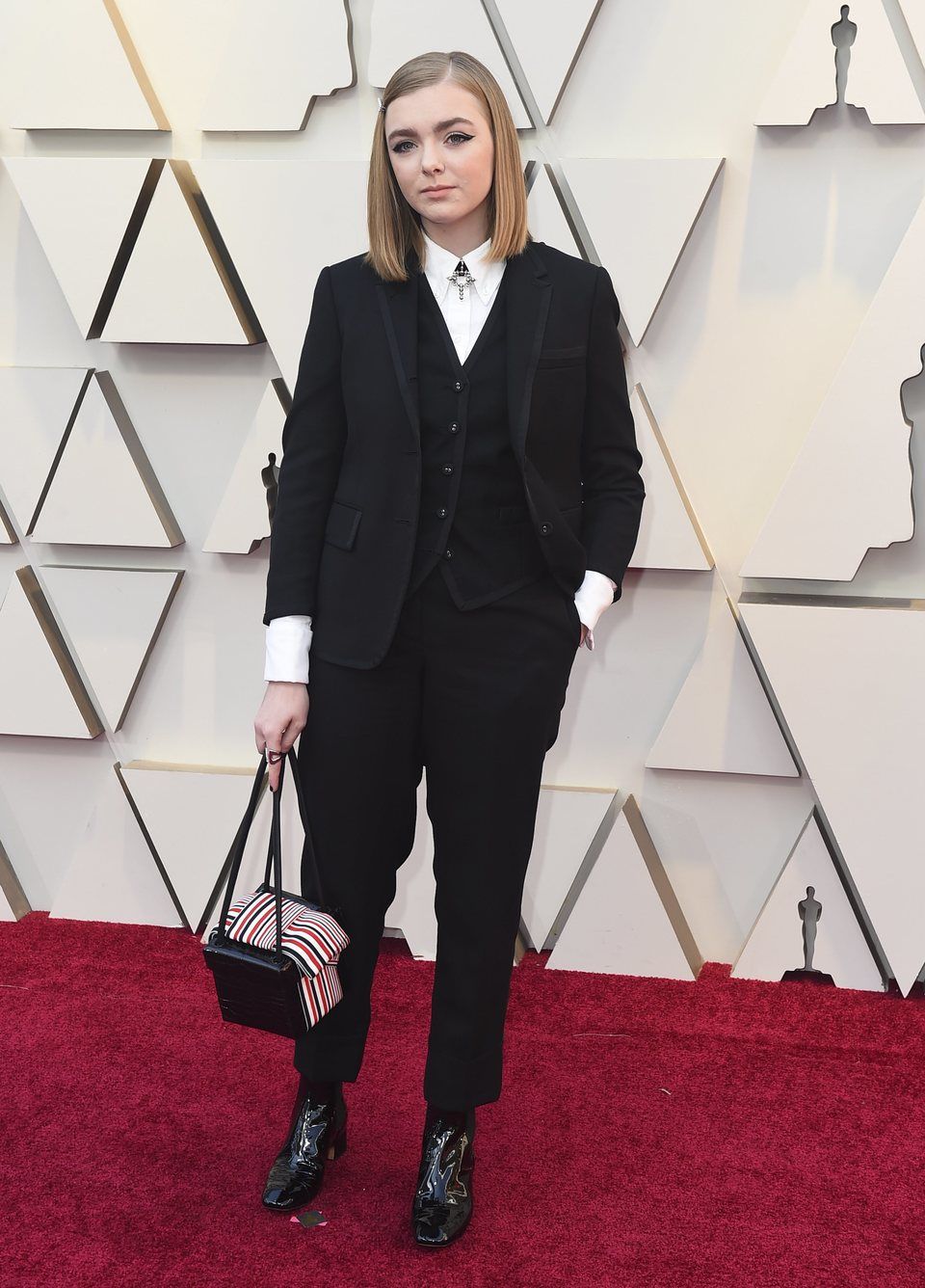 Elsie Fisher in Thom Browne
