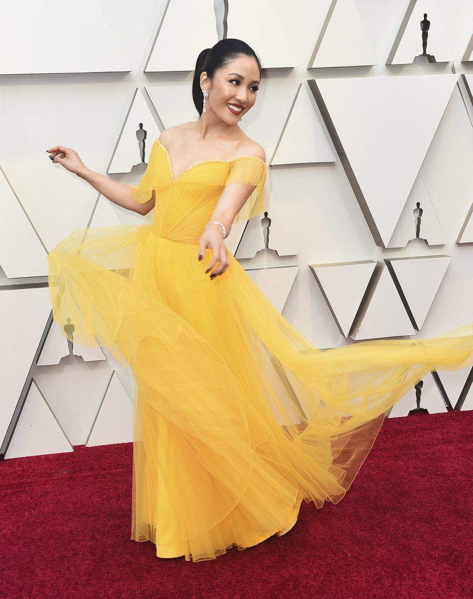 Constance Wu in Versace