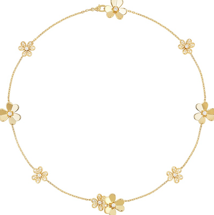 Frivole nine flower necklace by Van Cleef & Arpels