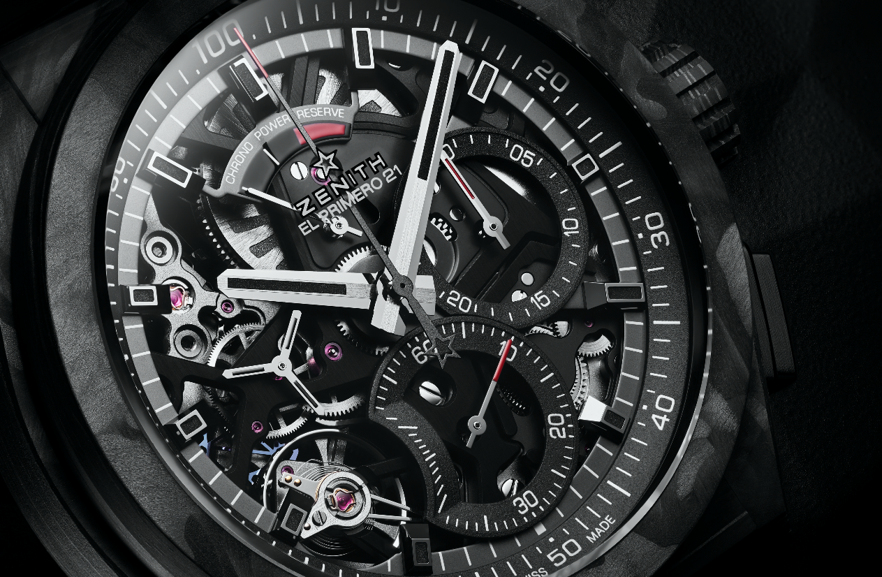 El Primero Defy 21 Carbon by Zenith