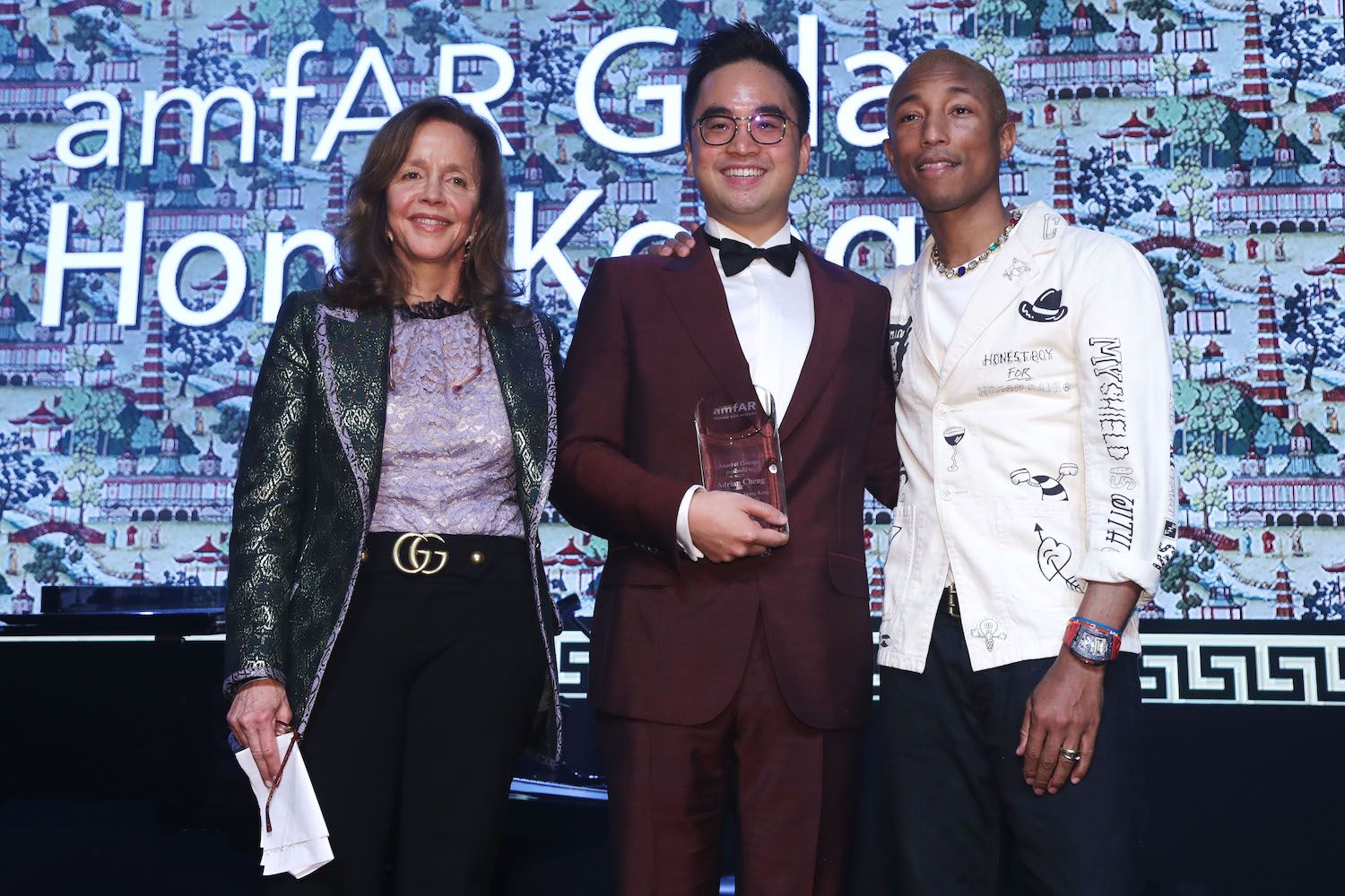 Rachel Lehmann, Adrian Cheng, Pharrell Williams