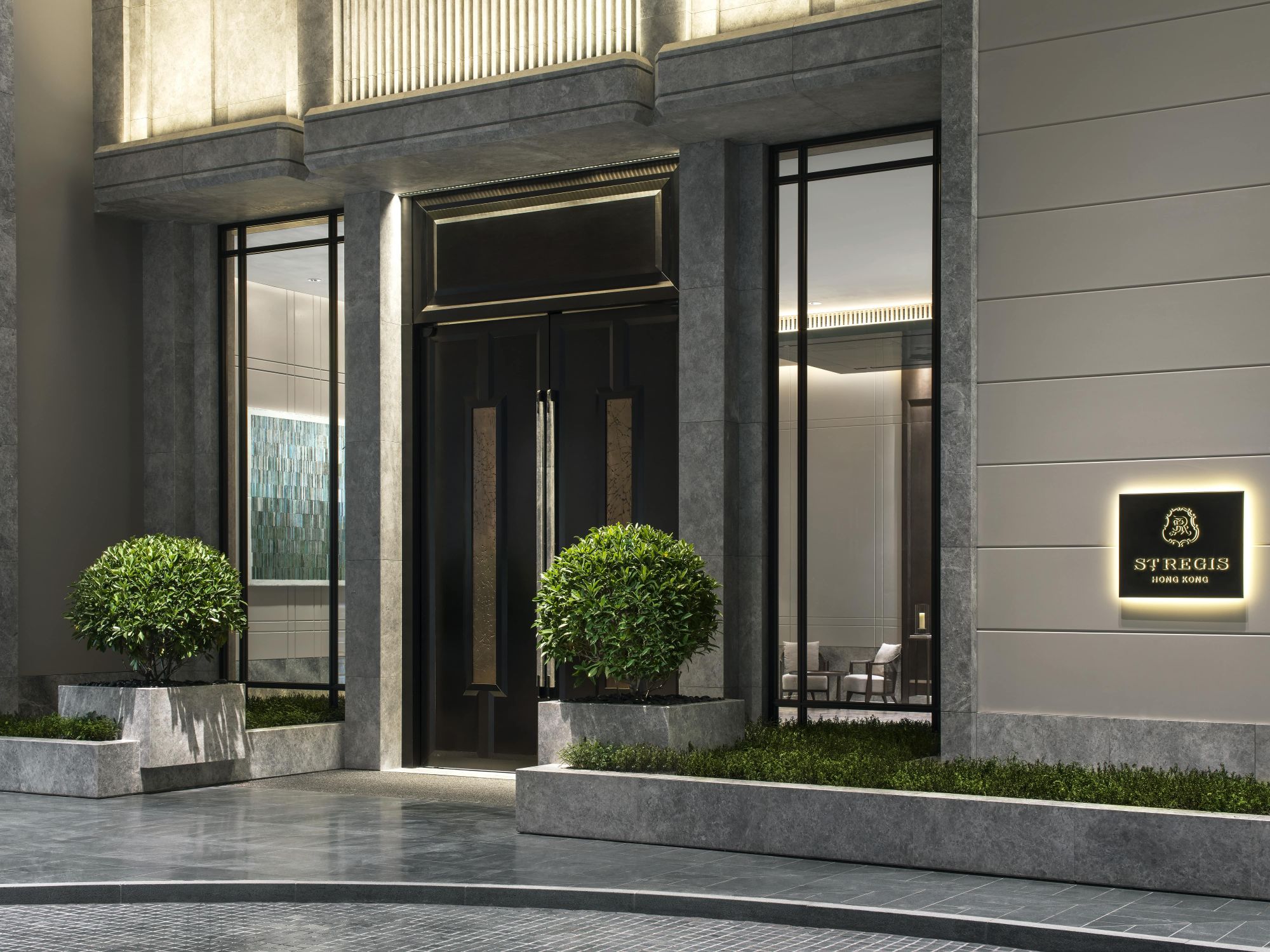 The St. Regis Hong Kong Entrance