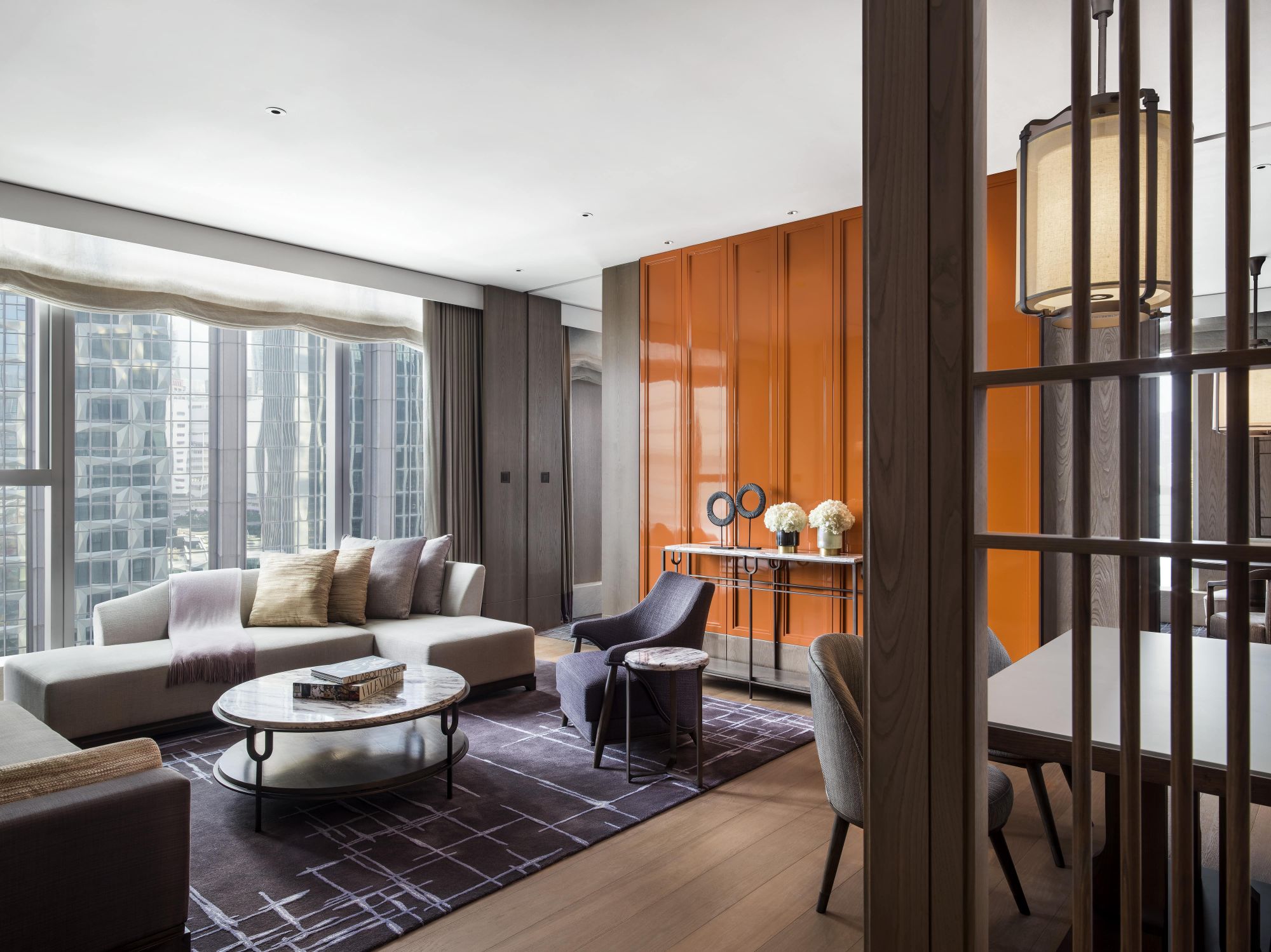 The St. Regis Hong Kong Metropolitan Suite Living Room