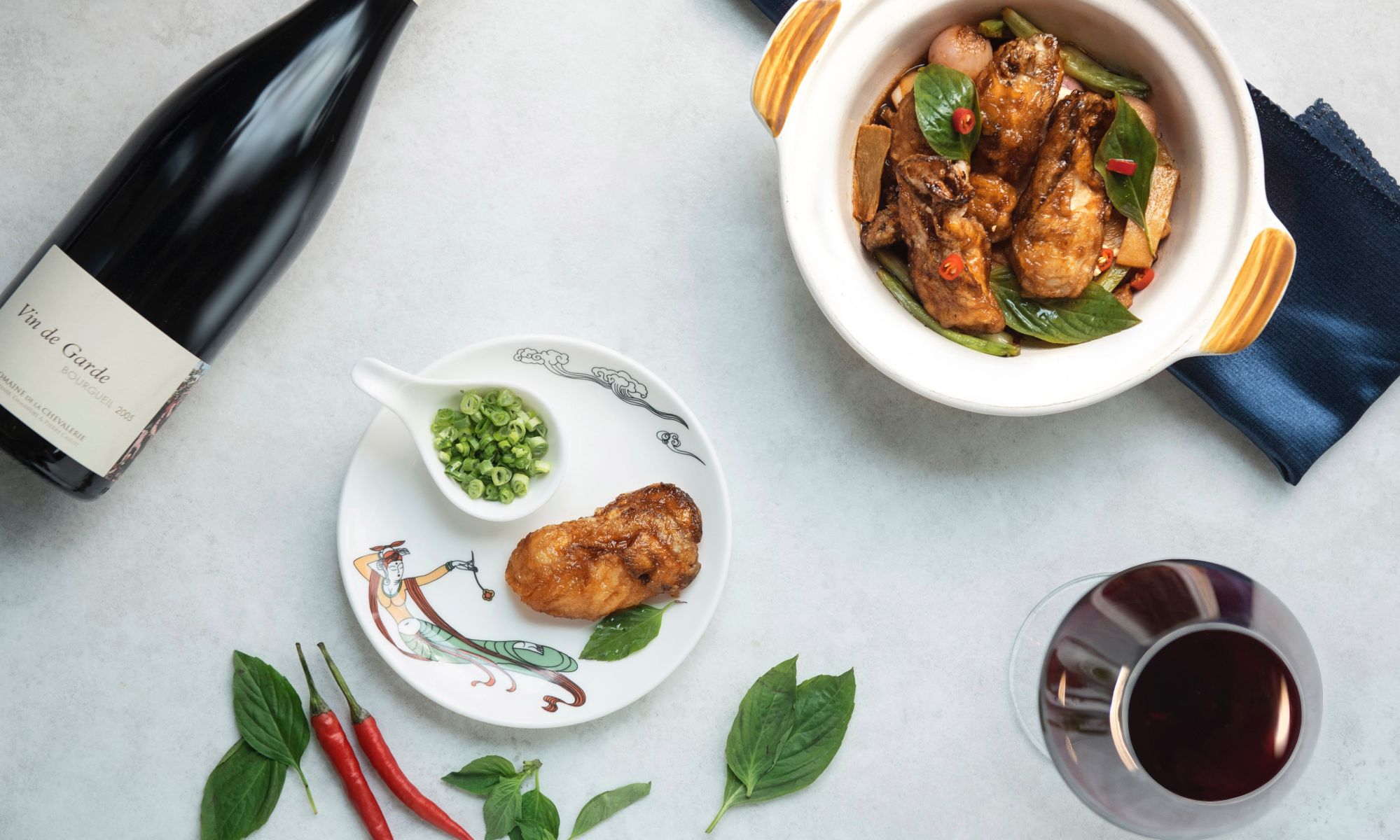 Dynasty Launches Exquisite Loire Valley Wine Pairing Menu This May