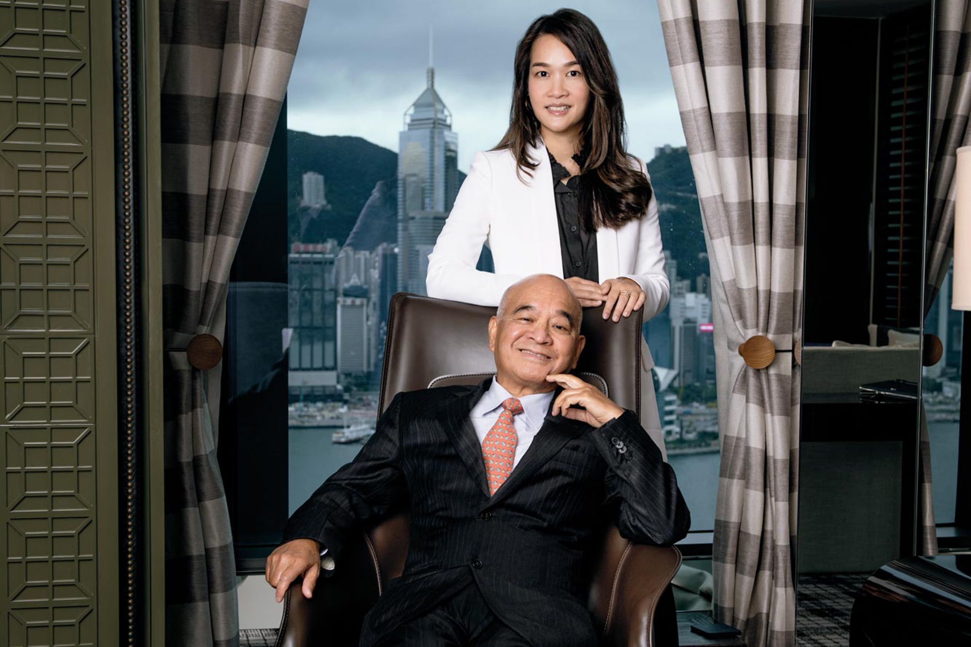Henry Cheng and Sonia Cheng (Photo: Jensen Hoi/Hong Kong Tatler)