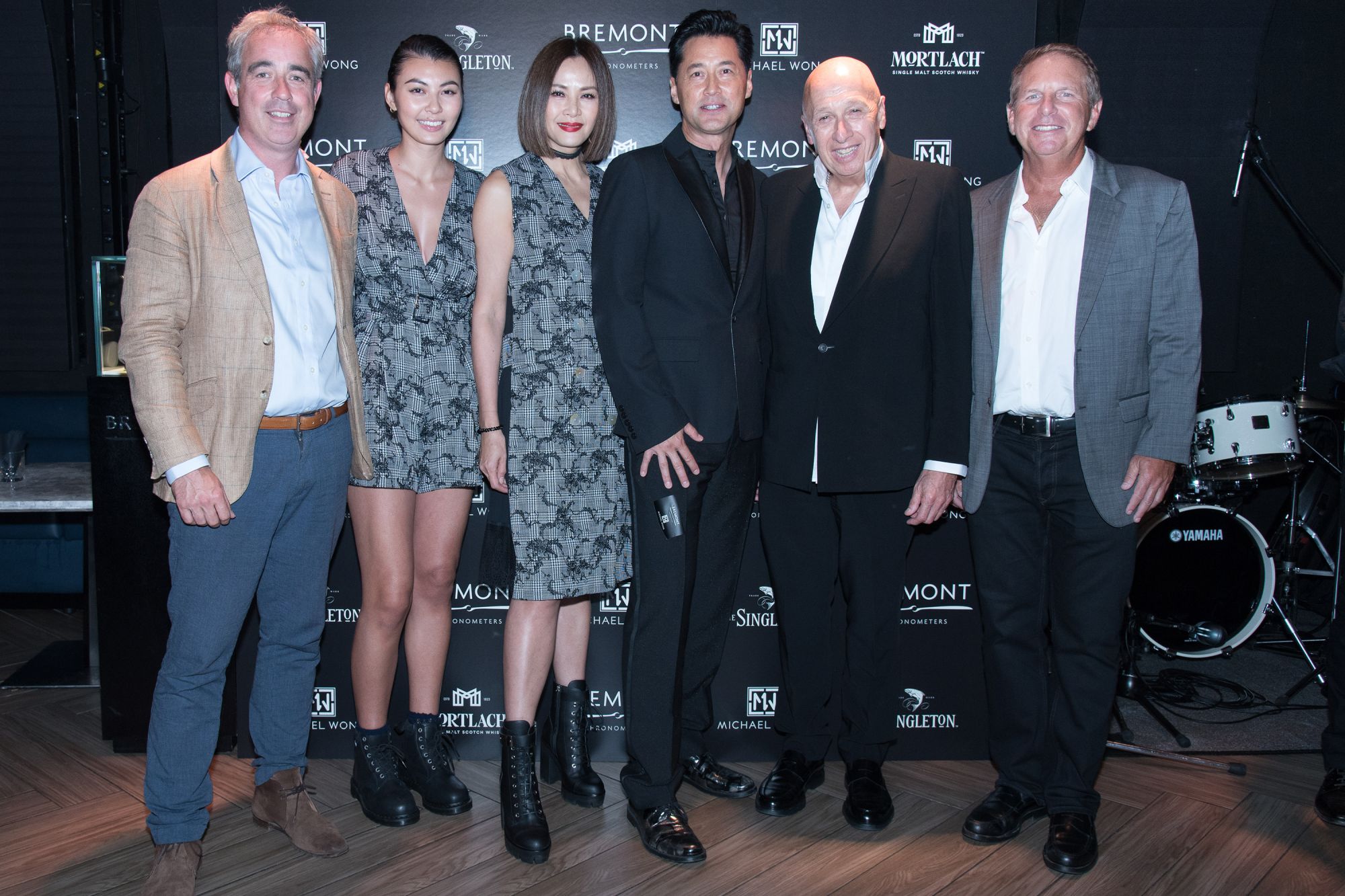 Giles English, Irisa Wong, Janet Ma, Michael Wong, Allan Zeman, Bruce Rockowitz