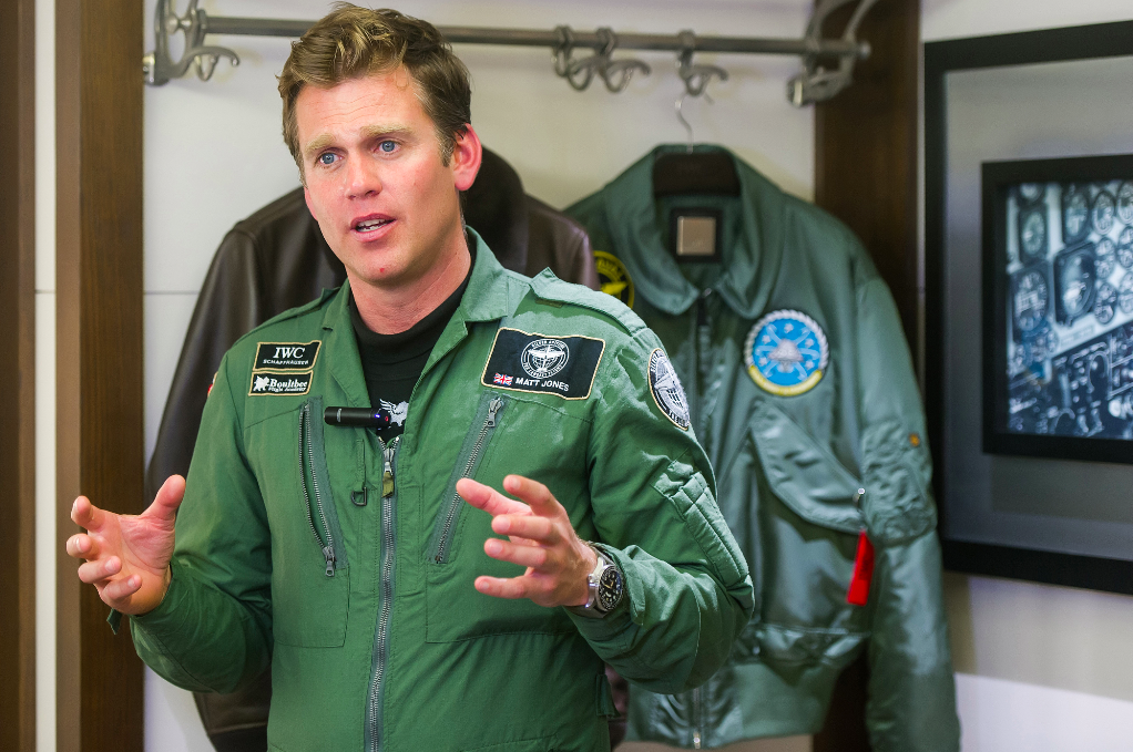 British Pilot Matt Jones Is Flying A Silver WW2 Spitfire On A Historic Round-The-World Trip