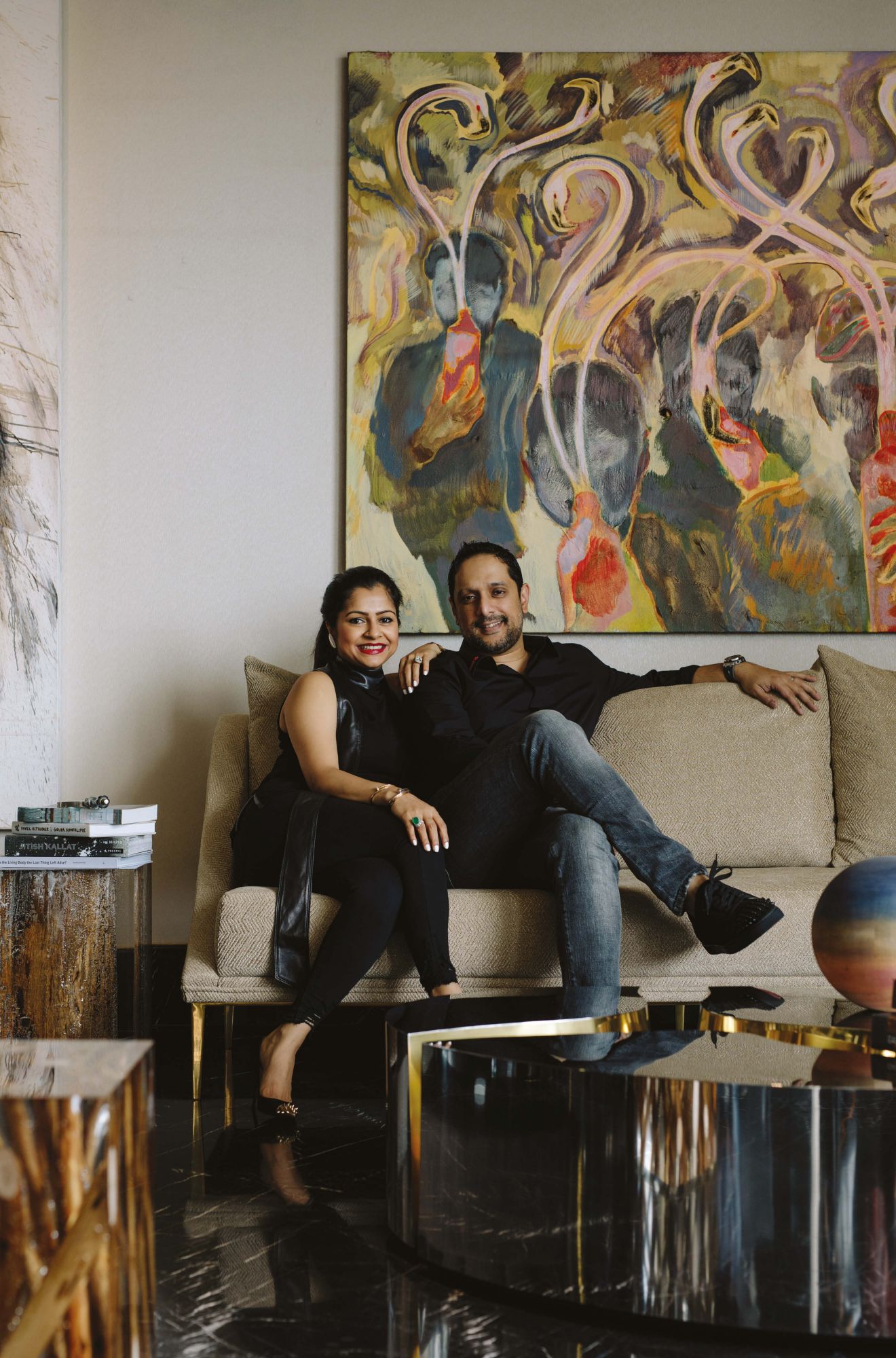 Inside Art-Collecting Couple Nadia and Rajeeb Samdani's Impressive Home in Dhaka