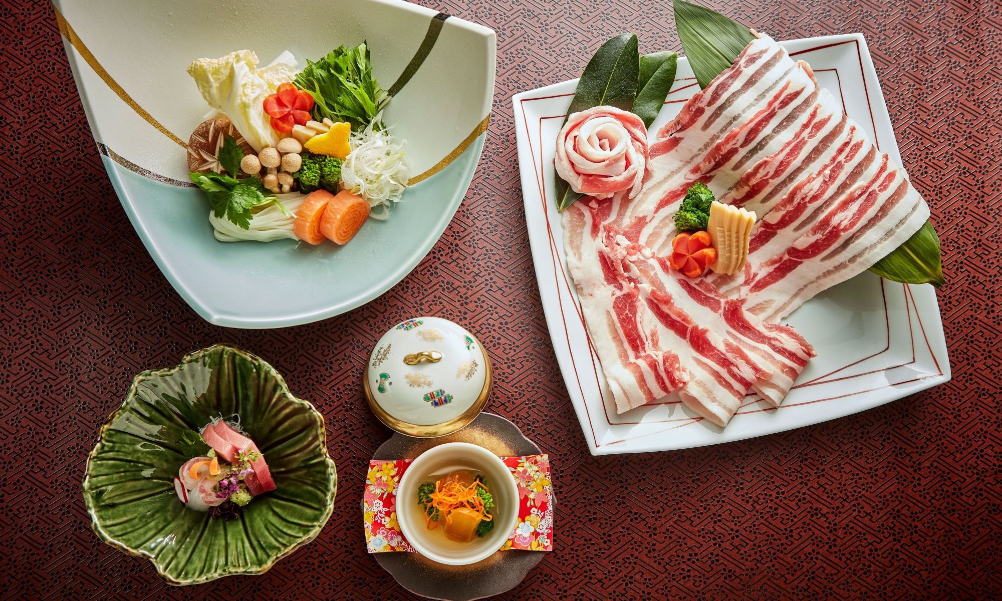 Macau’s Yamazato Presents Kagoshima Berkshire Pork Shabu Shabu Kaiseki