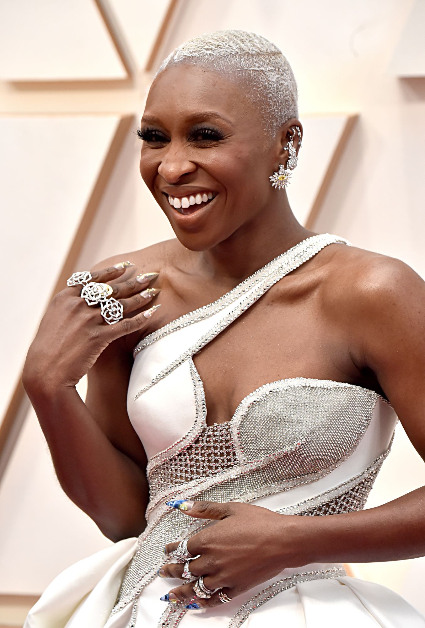 HOLLYWOOD, CALIFORNIA - FEBRUARY 09: Cynthia Erivo attends the 92nd Annual Academy Awards at Hollywood and Highland on February 09, 2020 in Hollywood, California. (Photo by Jeff Kravitz/FilmMagic)
