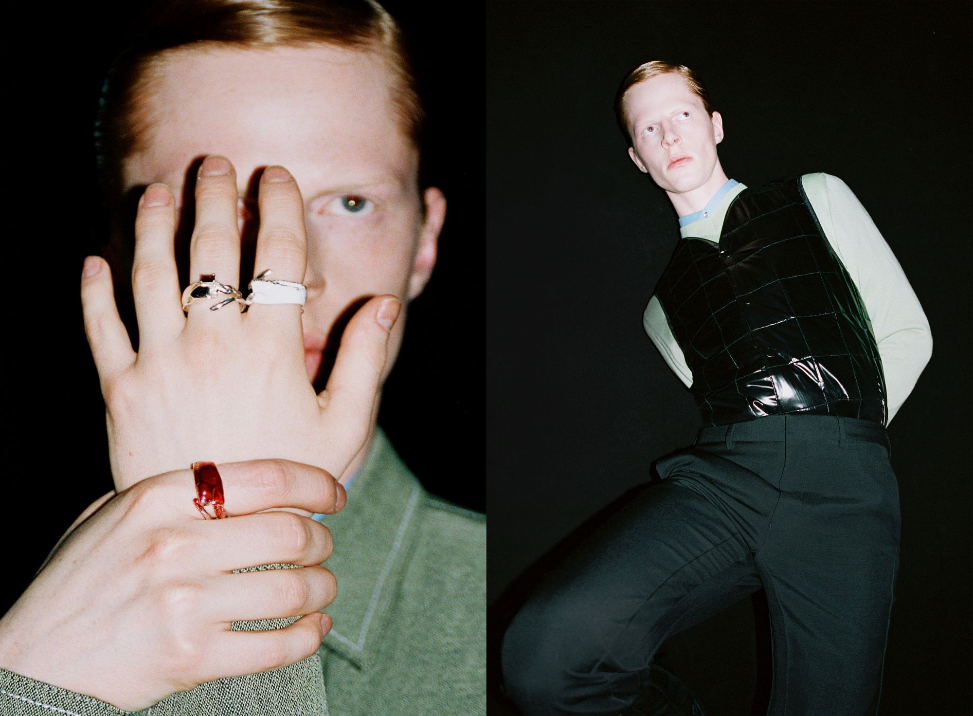 Karmuel Young AW21 (Photo: Courtesy of Lane Crawford)
