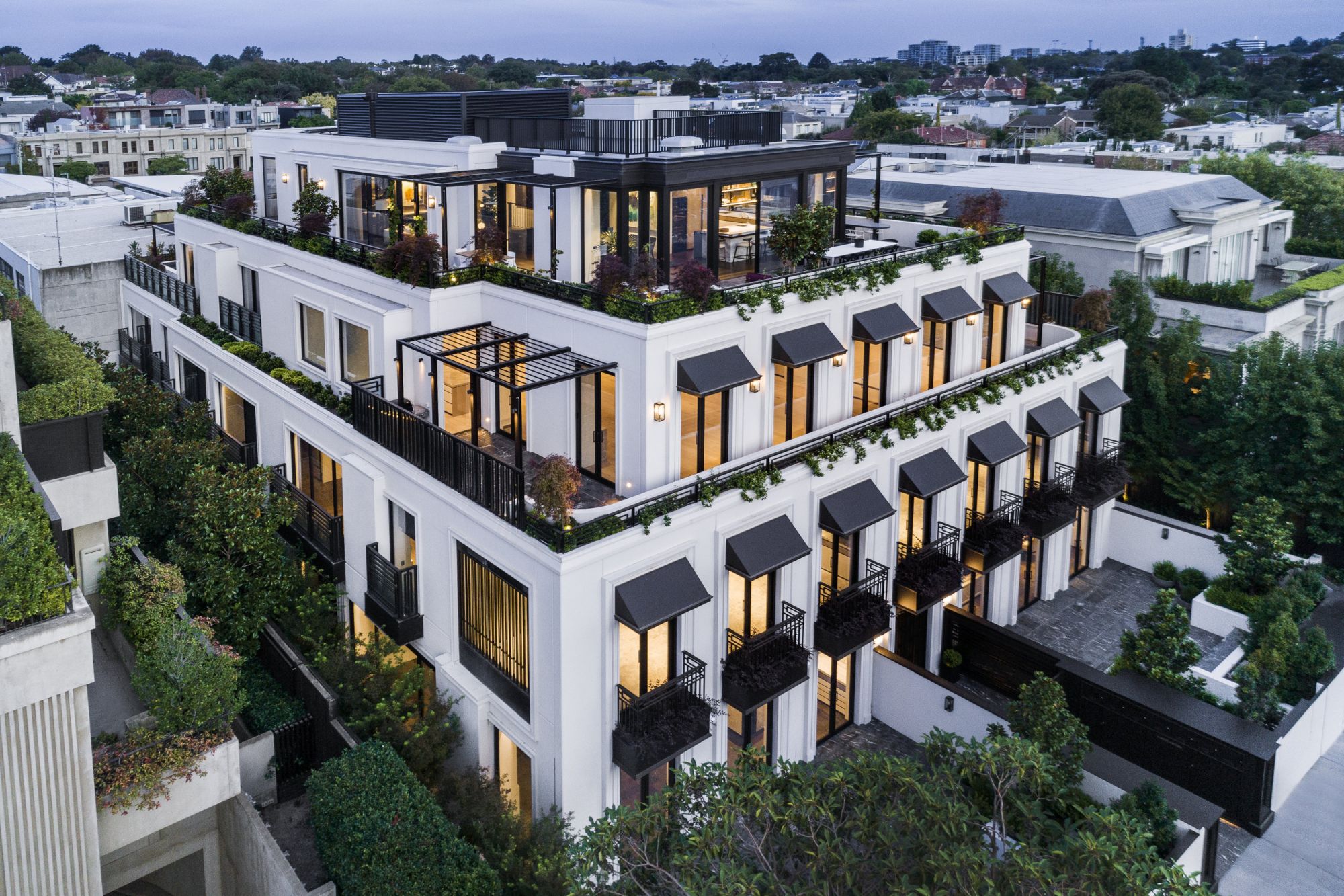Transcendent Luxury Living: The Penthouse at Palais Toorak