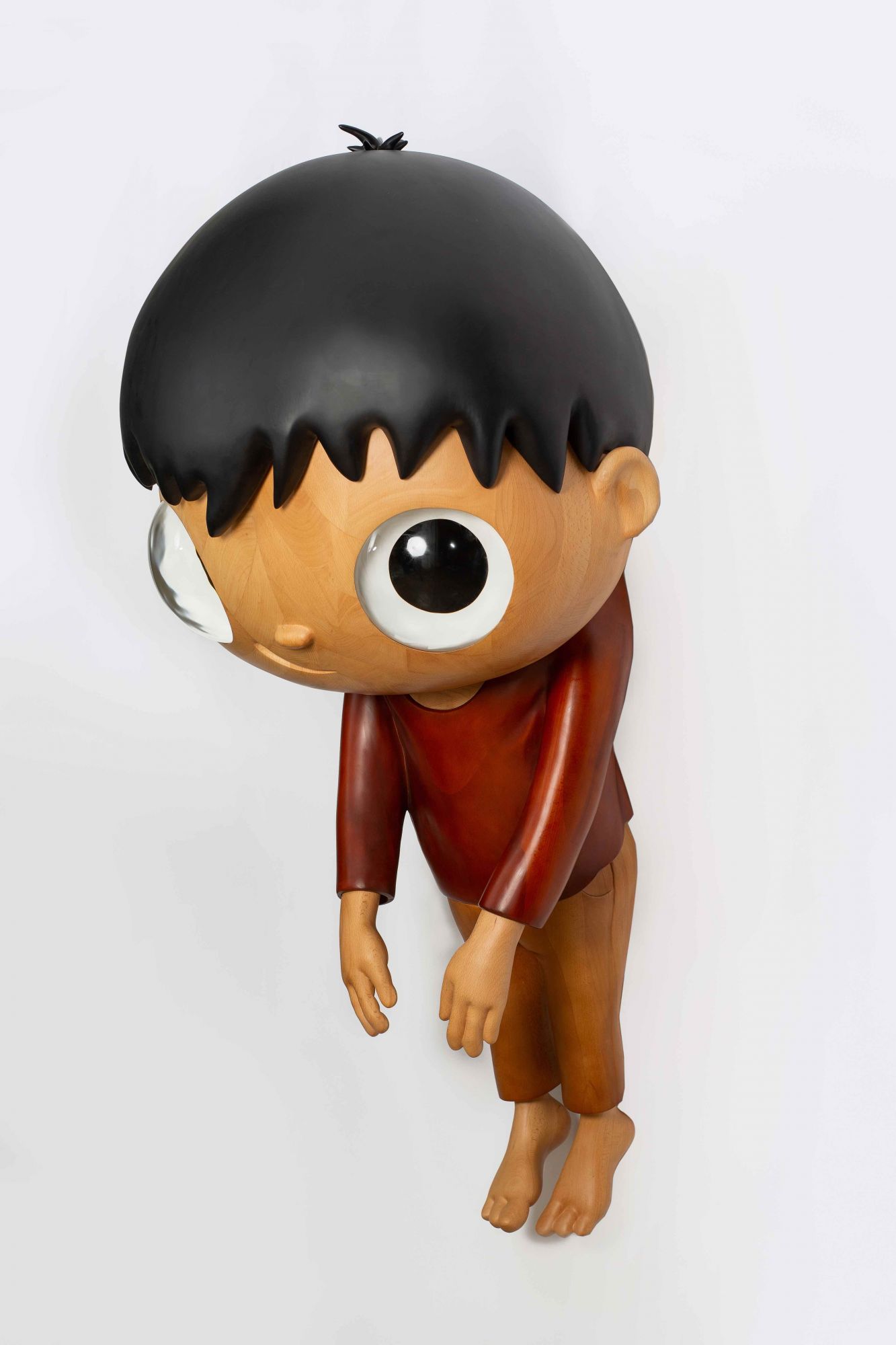 Javier Calleja, Little Maurizio (2019). (Courtesy of the artist)