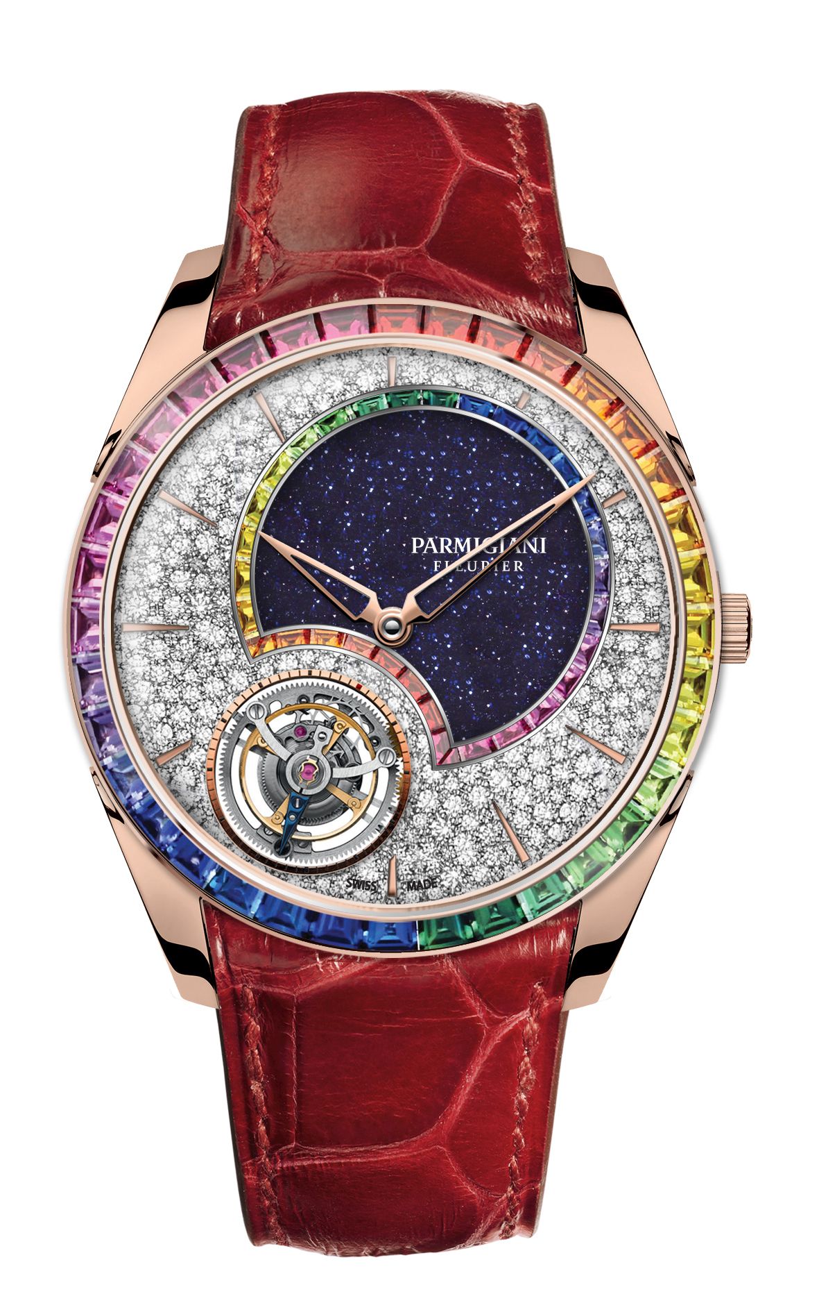 Tonda 1950 Flying Tourbillon Double Rainbow by Parmigiani Fleurier