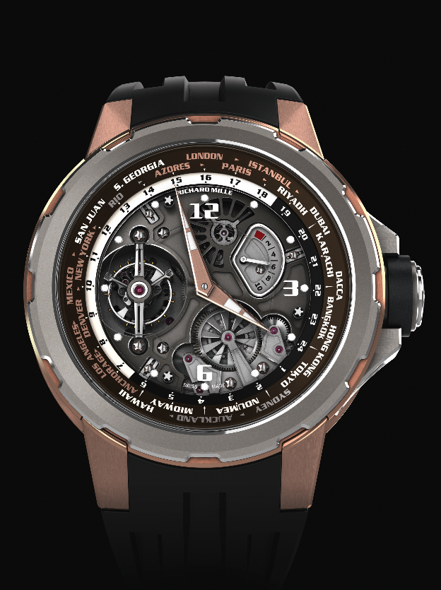 58-01 Tourbillon World Timer Limited Edition by Richard Mille