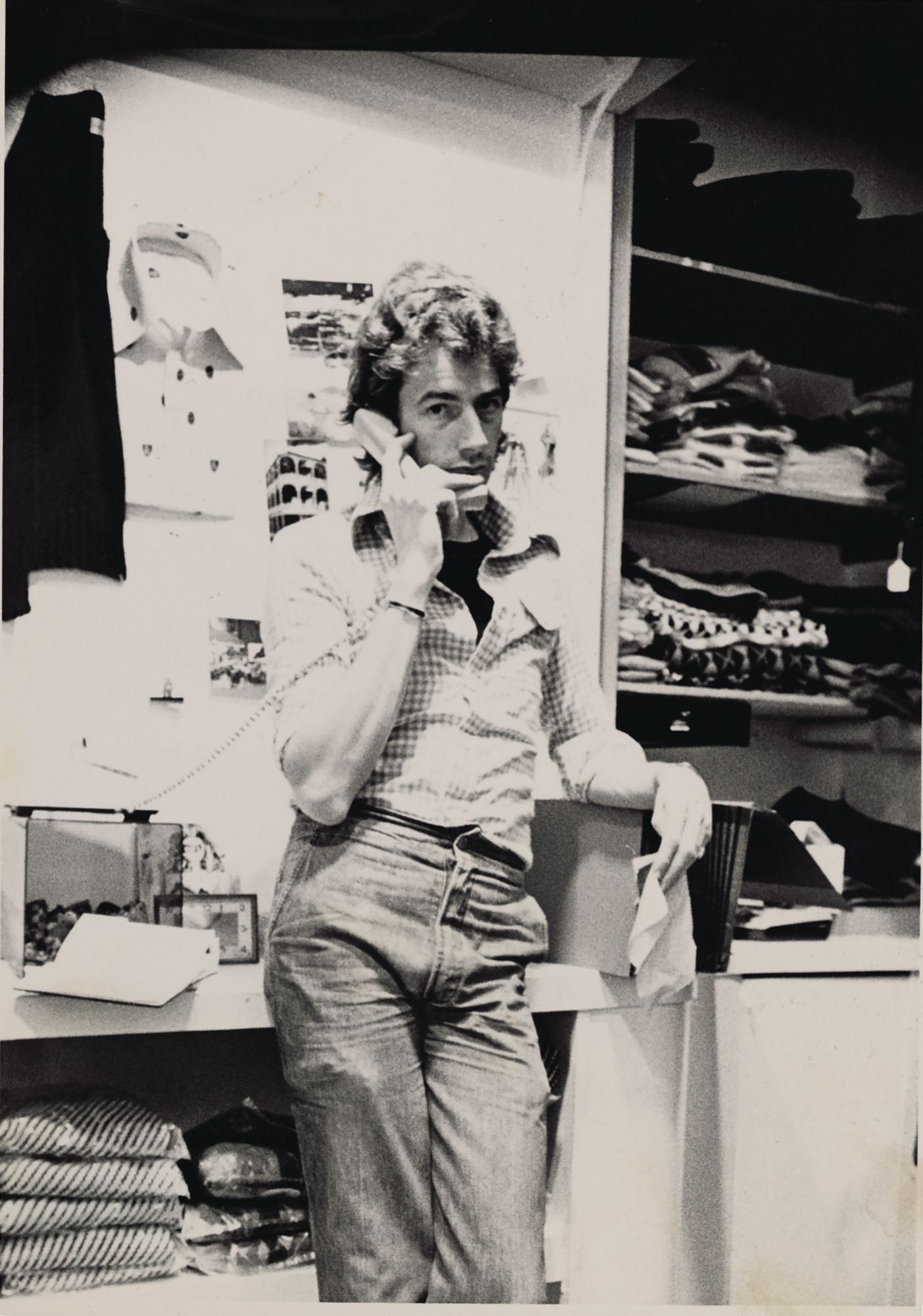 Paul Smith早期的照片。