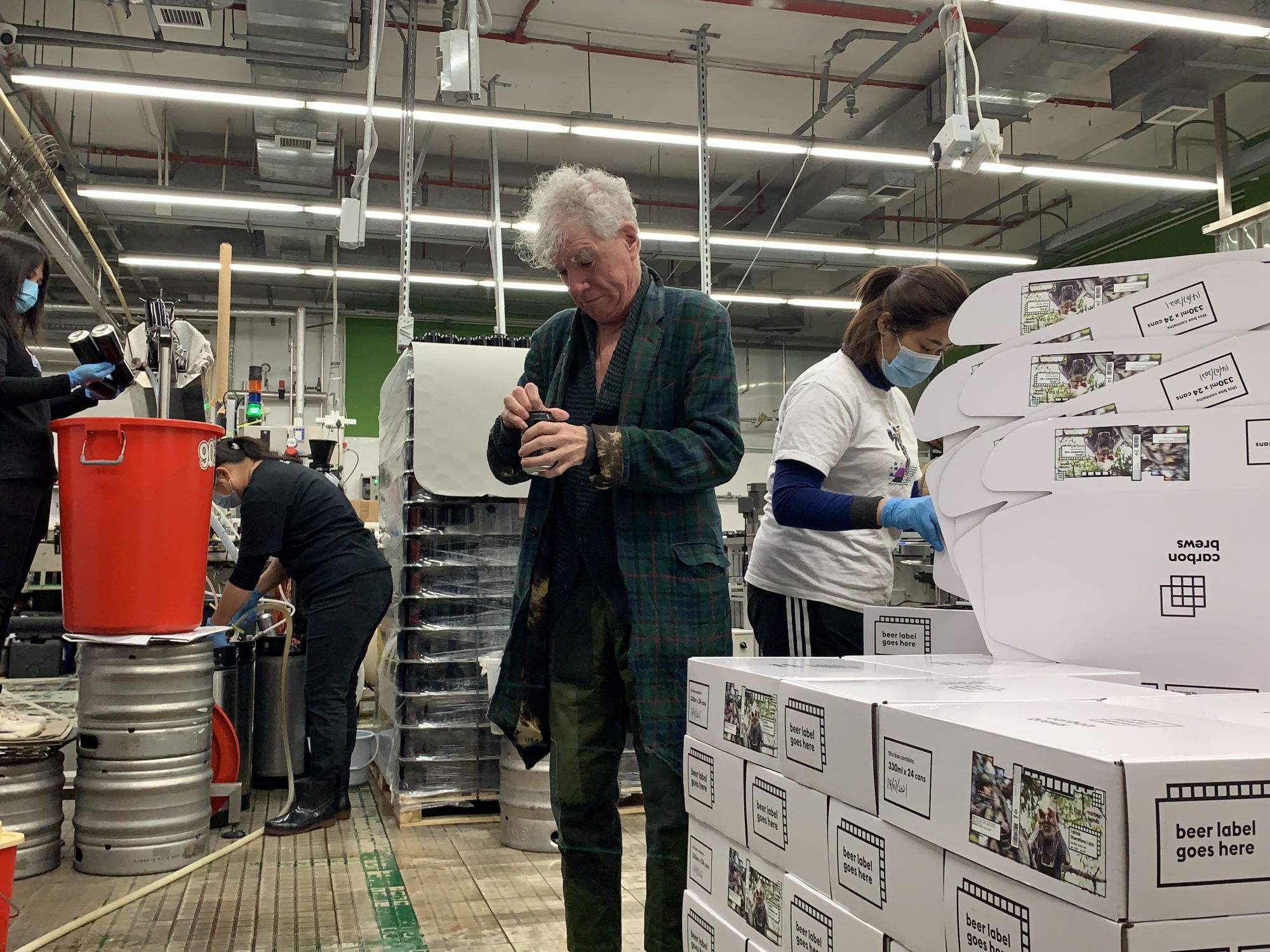 Cinematographer Christopher Doyle And Carbon Brews Team Up For A New Hong Kong Beer