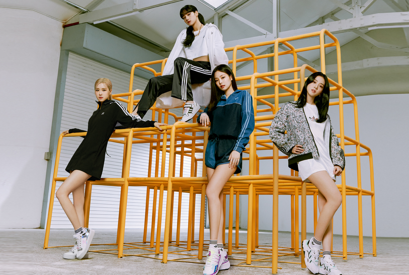 blackpink adidas clothes