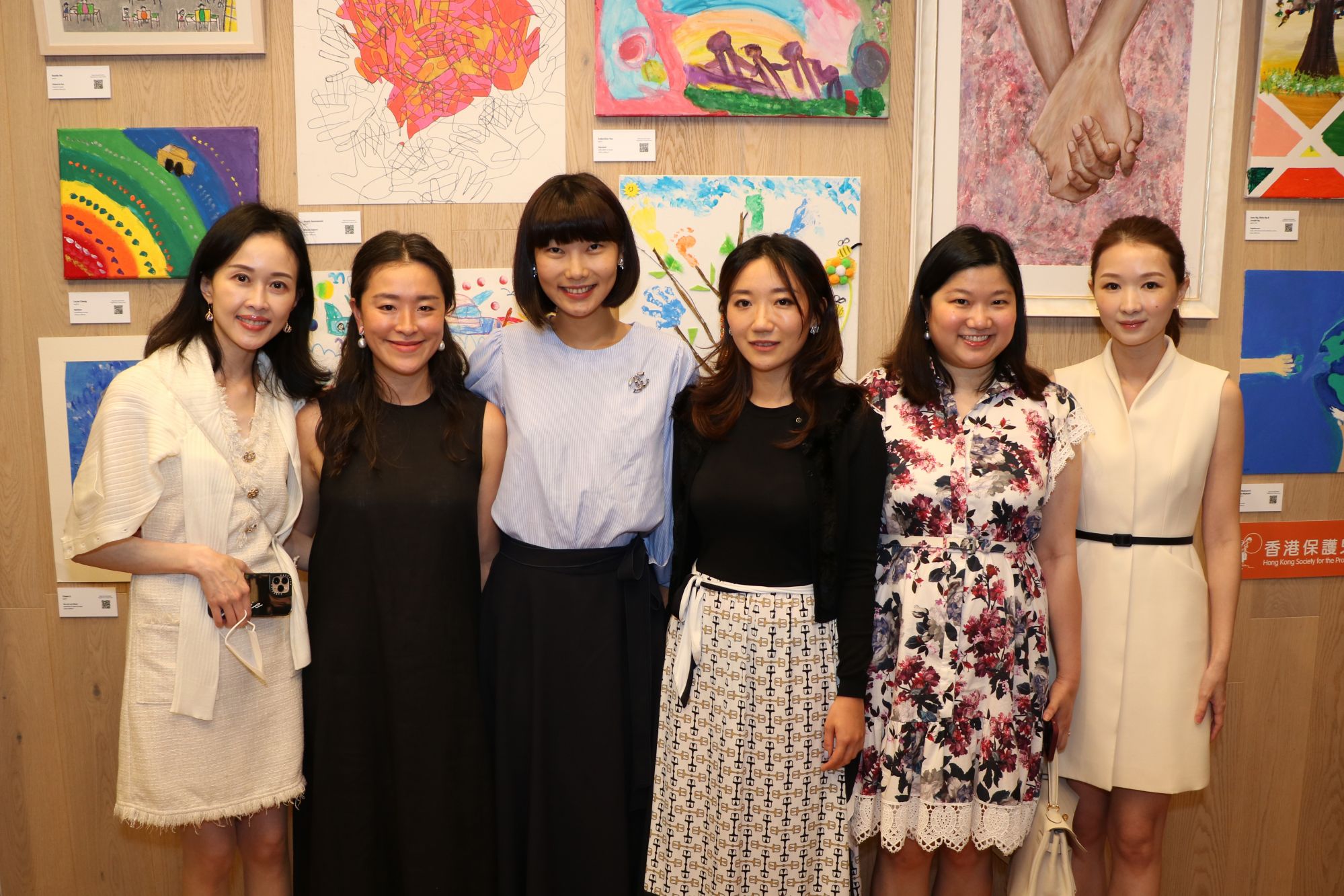 Jacqueline Chow, Katherine Kung, Nydia Zhang, Julia Liu, Carmen Choi and Claire Chen